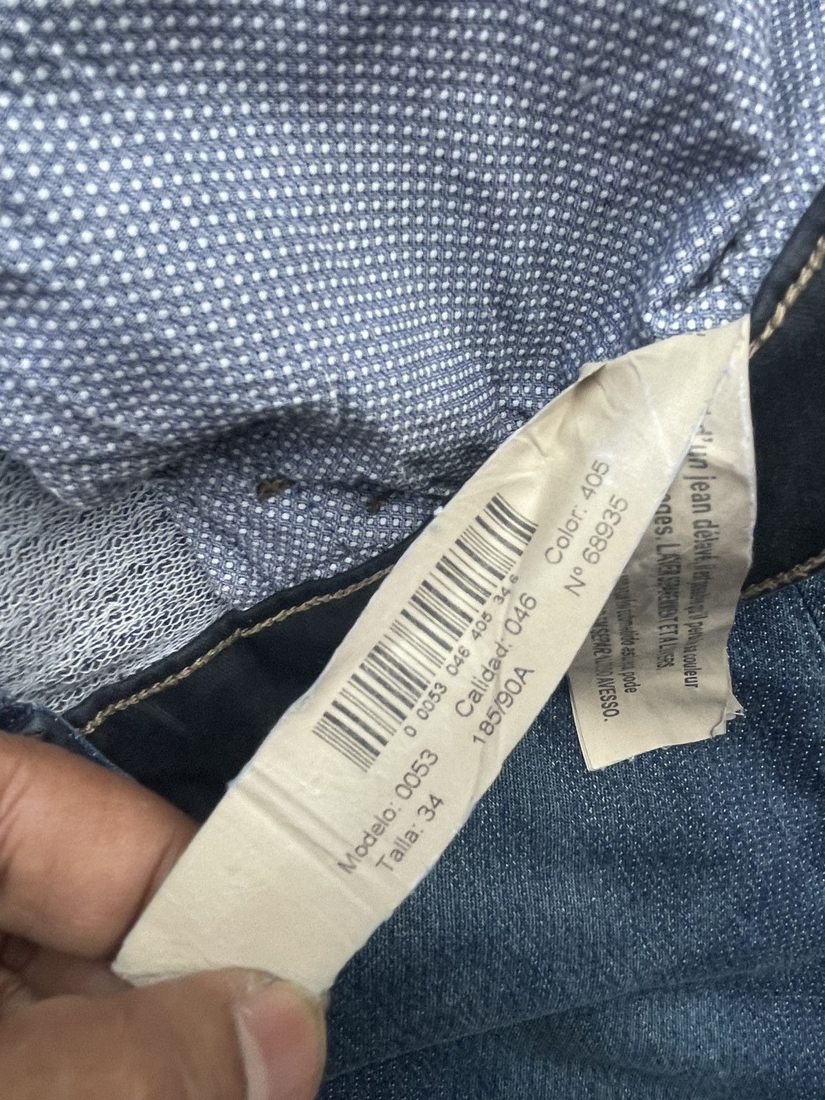Massimo Dutti Massimo Dutti Slim Fit Denim Size US 35 - 14 Thumbnail