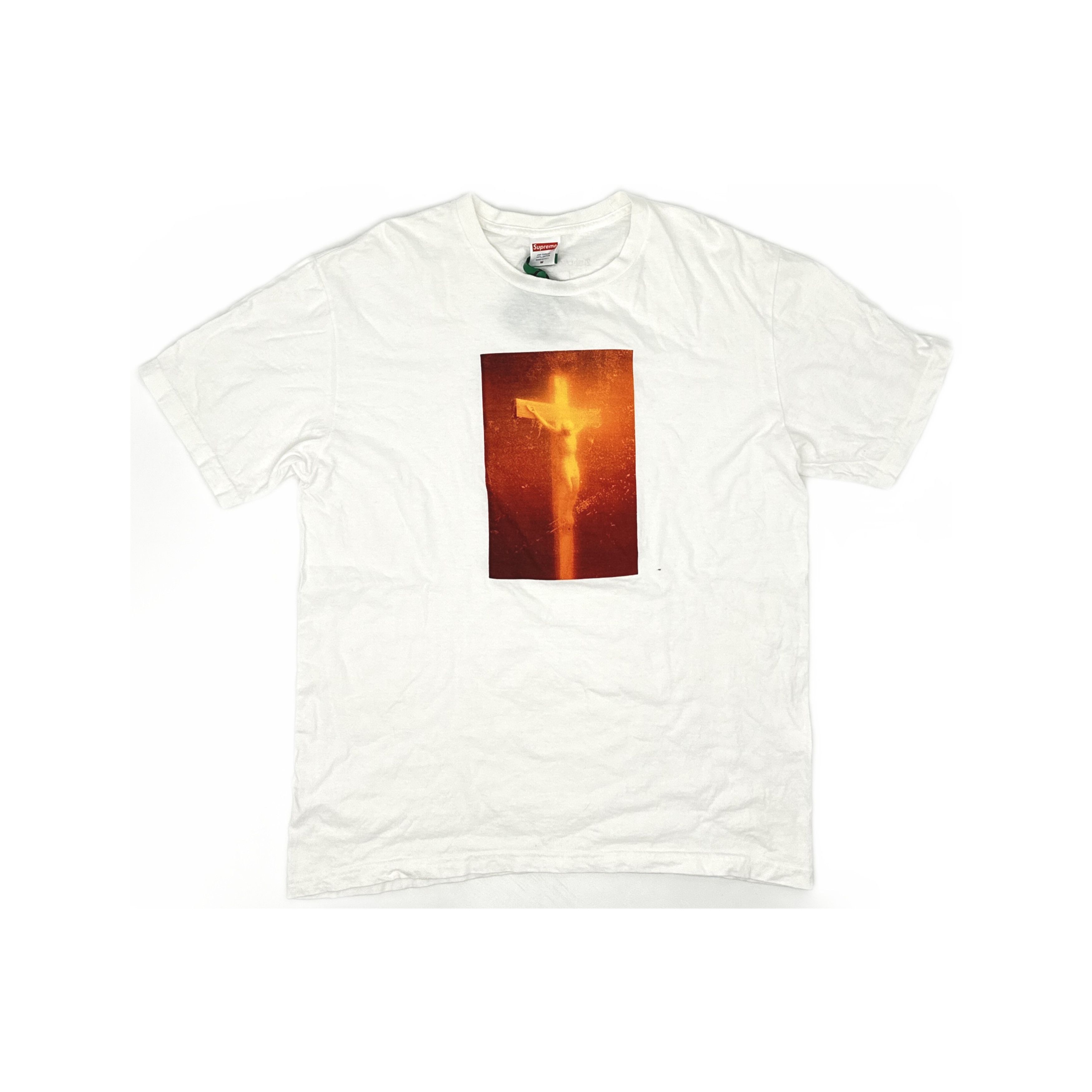Supreme Supreme x Andres Serrano Piss Christ T-Shirt Size M Size US M / EU 48-50 / 2 - 1 Thumbnail