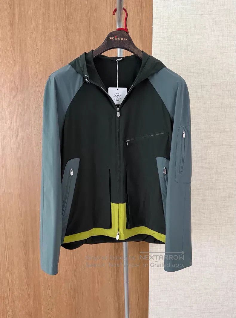 Hermes Hermes Autumn and Spring Hooded Jacket Size US M / EU 48-50 / 2 - 1 Thumbnail