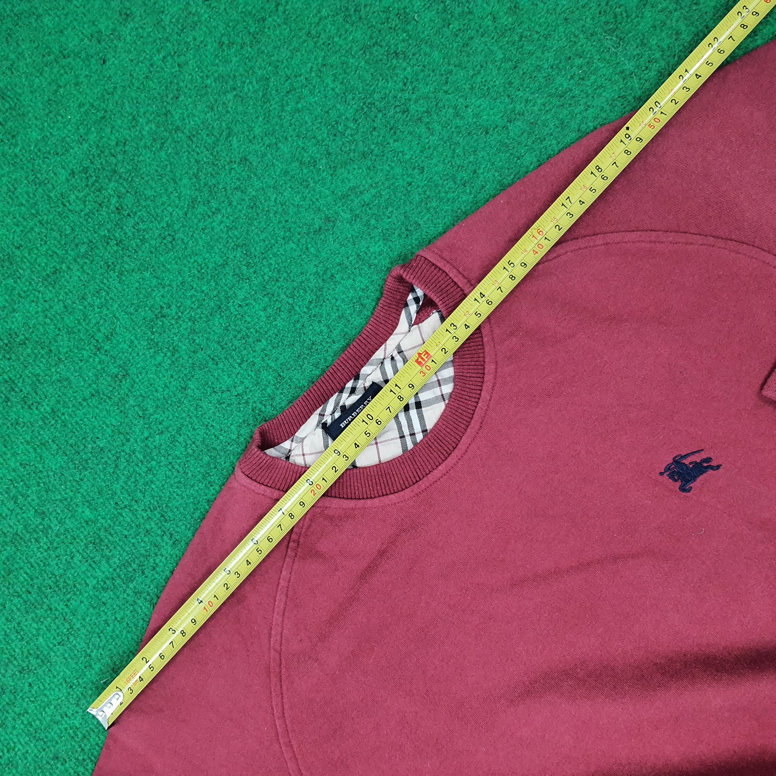 Burberry Vintage Burberry Nova Check Custom Logo Sweatshirt C257N24 Size US M / EU 48-50 / 2 - 8 Thumbnail