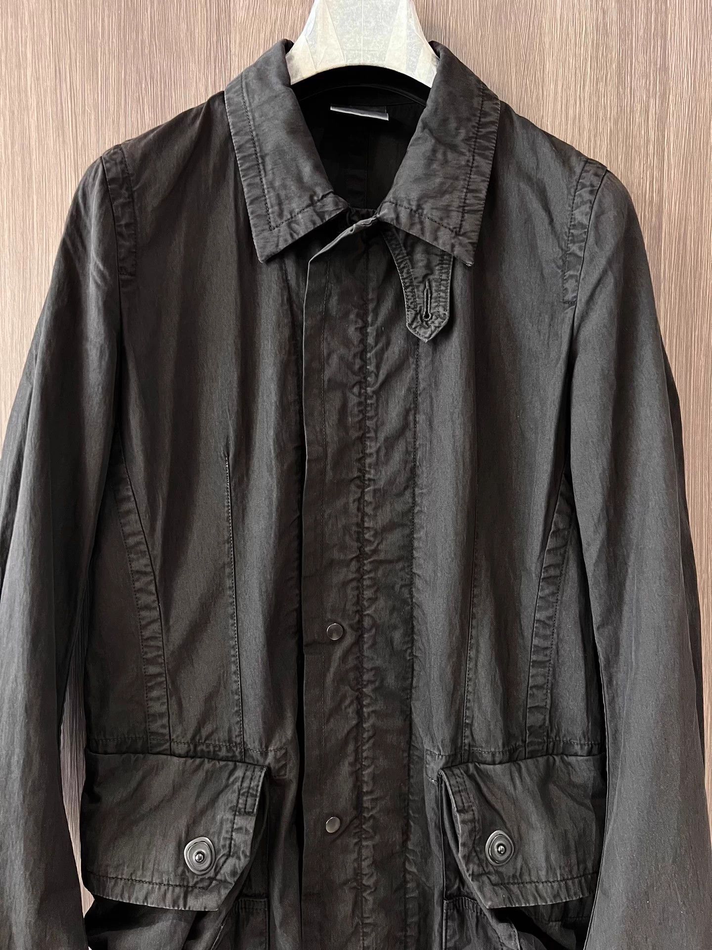 Julius Julius 7 Gas Mask Pocket Lapel Long Coat, Military Style Size US M / EU 48-50 / 2 - 5 Thumbnail