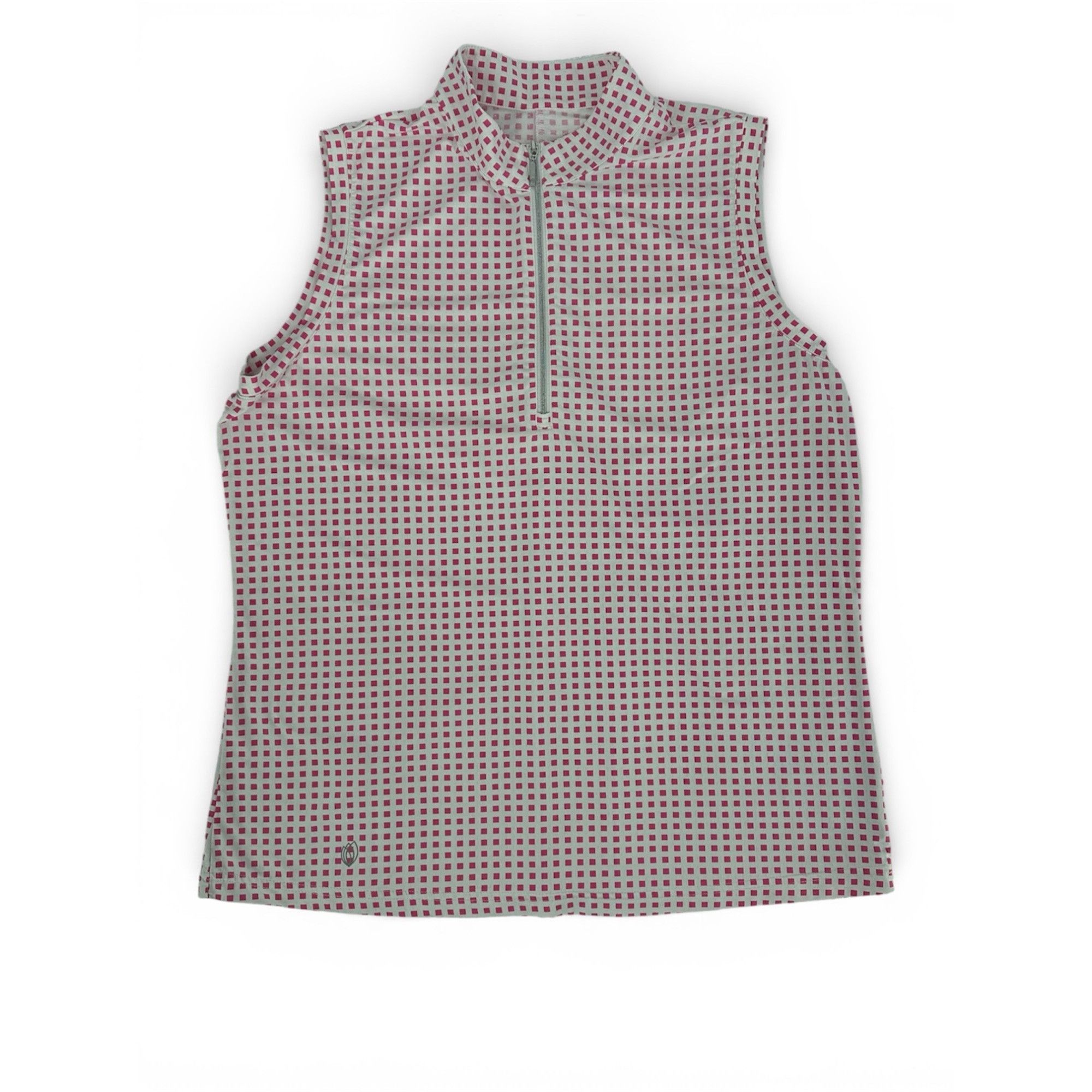 Other GGblue Golf Tank Top - Pink & White Checkered - Large Size L / US 10 / IT 46 - 4 Thumbnail