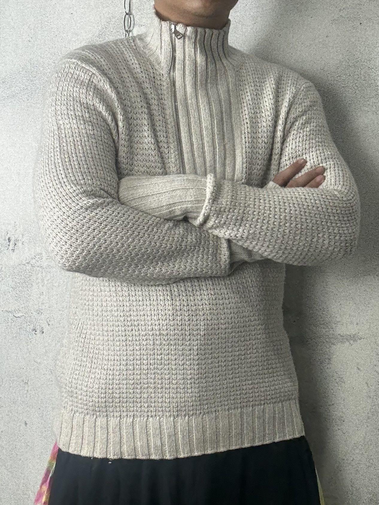 Armani Y2K Armani Knit Sweater Wool Angora Size US M / EU 48-50 / 2 - 3 Thumbnail