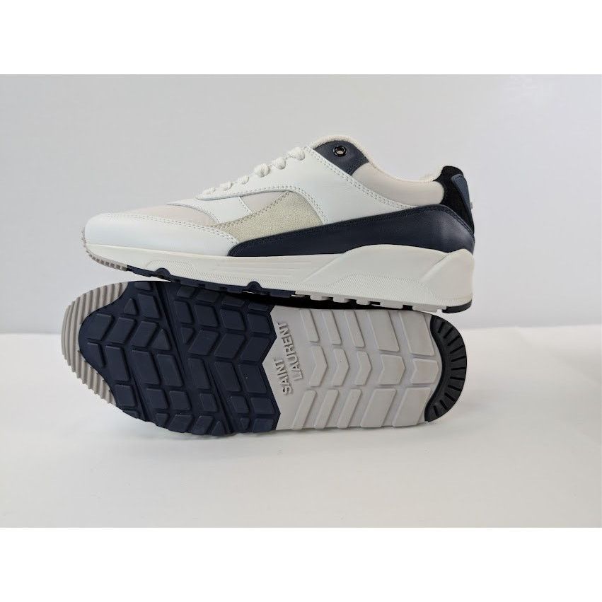 Saint Laurent Paris o1rshd1 Q:3 / Bump 15 Low-Top Sneaker Blanc Optique / Soft A Size US 10 / EU 43 - 13 Thumbnail