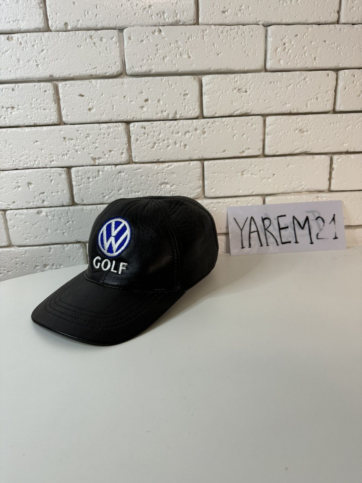 Vintage Volkswagen Golf cap hat Size ONE SIZE - 1 Thumbnail