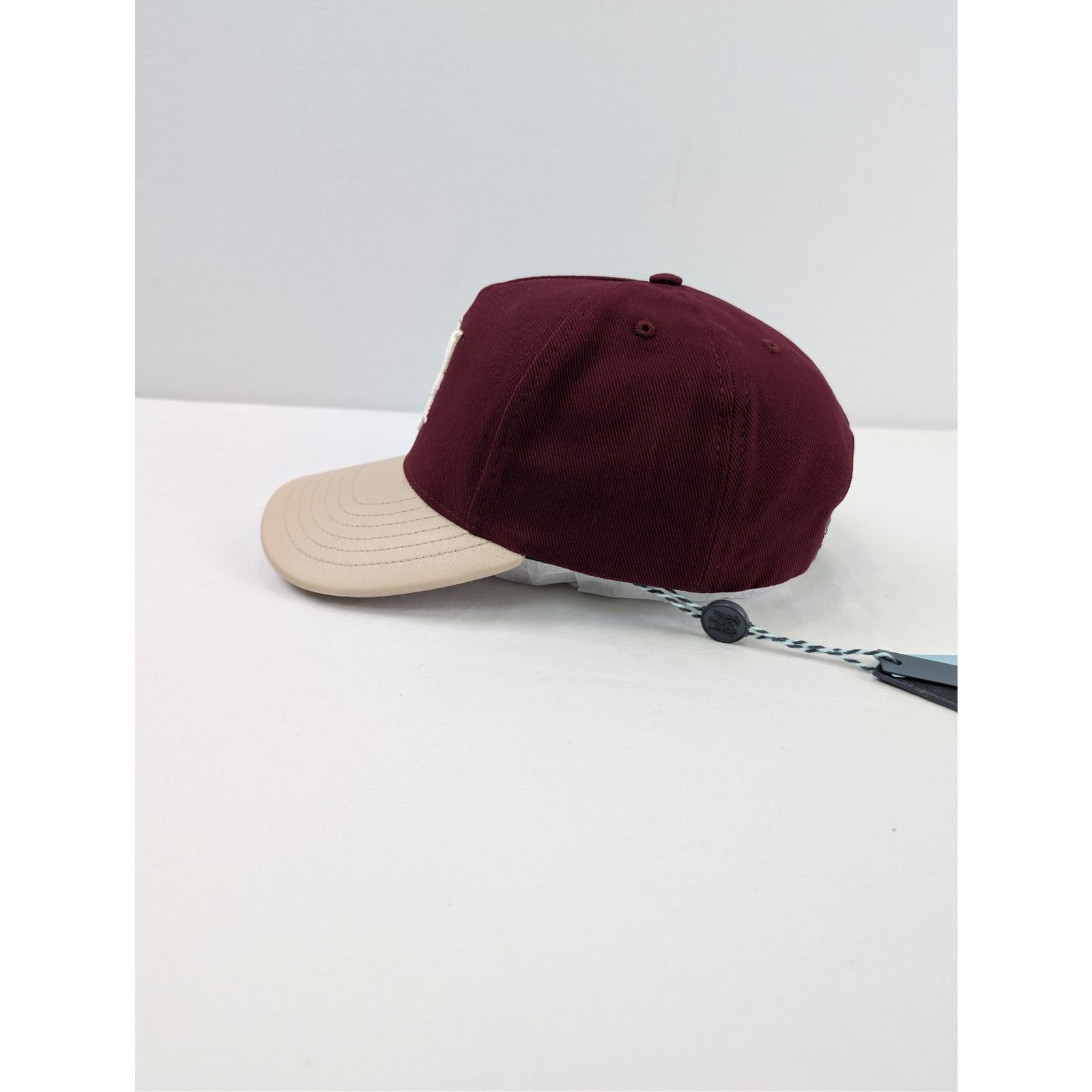 Amiri o1rshd1 Q:2 / Size: OS / Two Tone Trucker Cap / Hat Wine Size ONE SIZE - 3 Thumbnail
