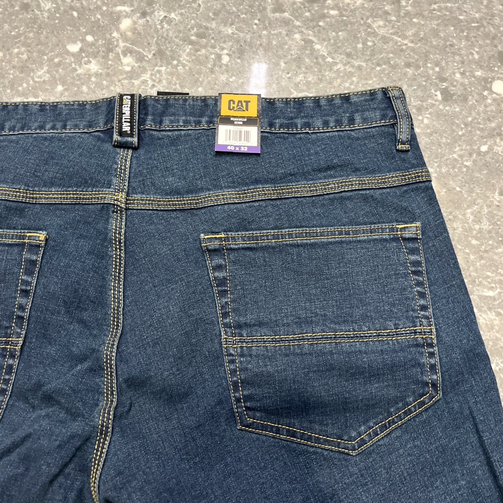 Caterpillar Caterpillar Cat Men’s Workwear Denim Jeans 40x32 Denim Mens Jeans Cat Theme Final Size US 40 / EU 56 - 5 Thumbnail