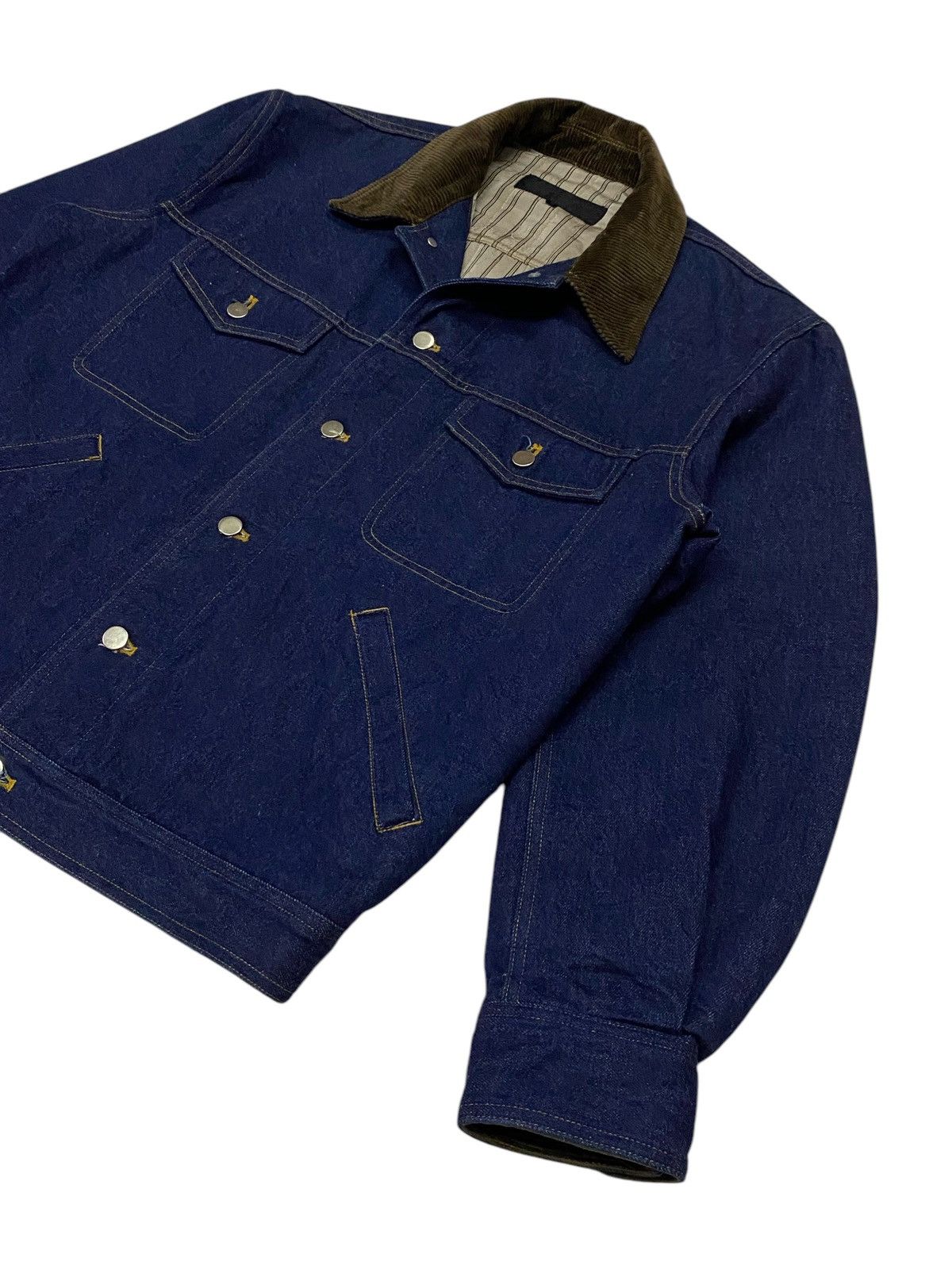 Comme des Garcons Rare🔥Vintage Comme Des Garçons Homme Denim Jacket Size US M / EU 48-50 / 2 - 25 Thumbnail