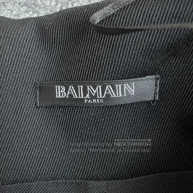 Balmain Balmain Black Cotton Summer Skirt for Women . Size 23" - 4 Thumbnail