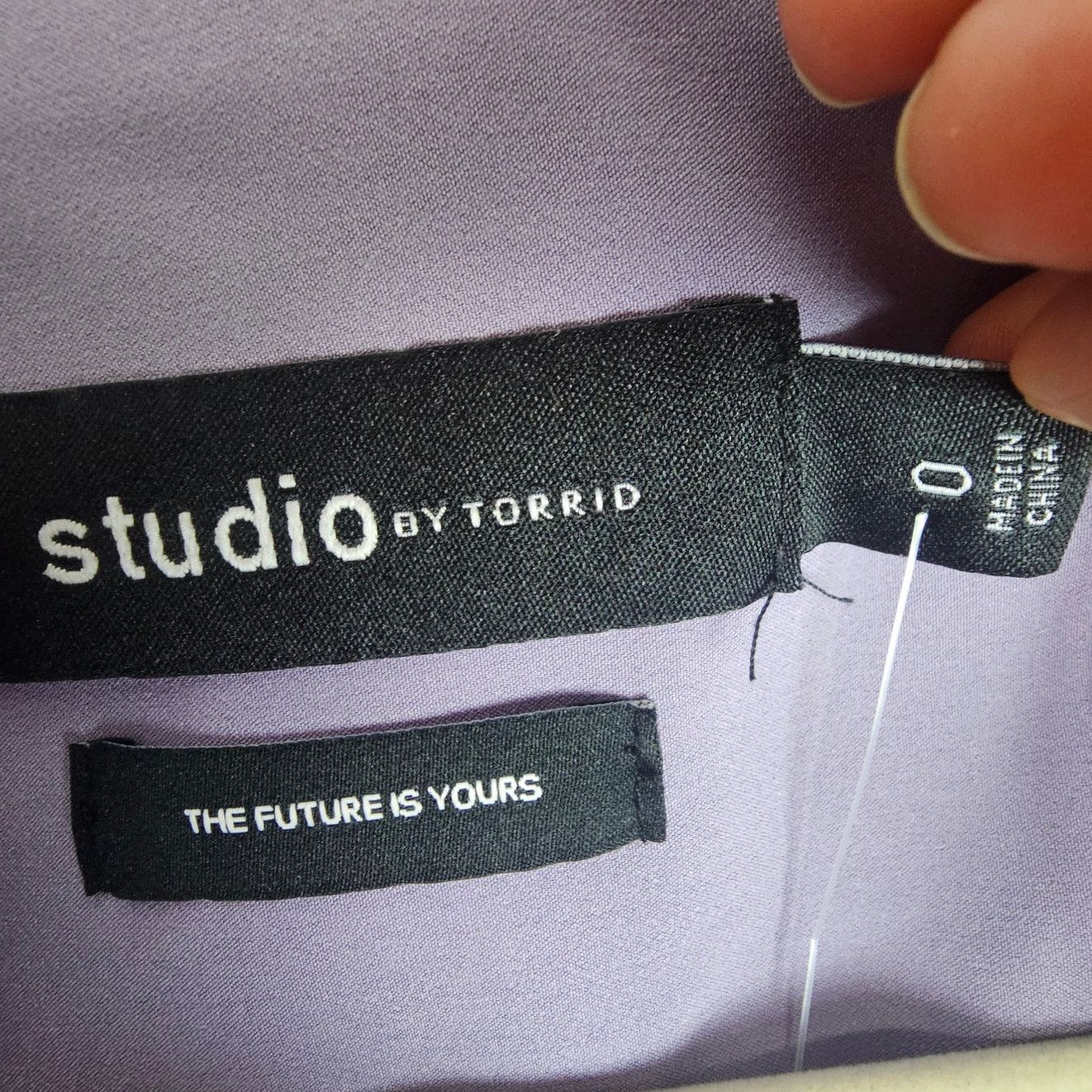 Torrid Torrid Studio Refined Crepe Classic Long Line Blazer Size 0X Size L / US 10 / IT 46 - 6 Thumbnail