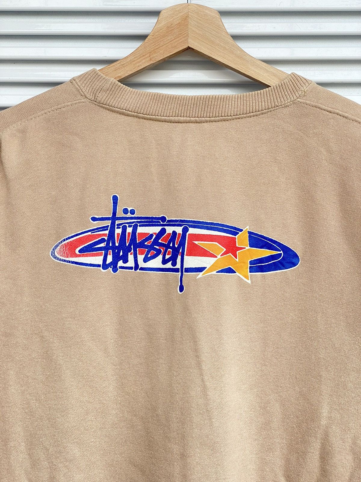 Stussy Vintage Stussy Star OG Logo Crewneck/ Travis Flacko Scott Size US L / EU 52-54 / 3 - 1 Thumbnail