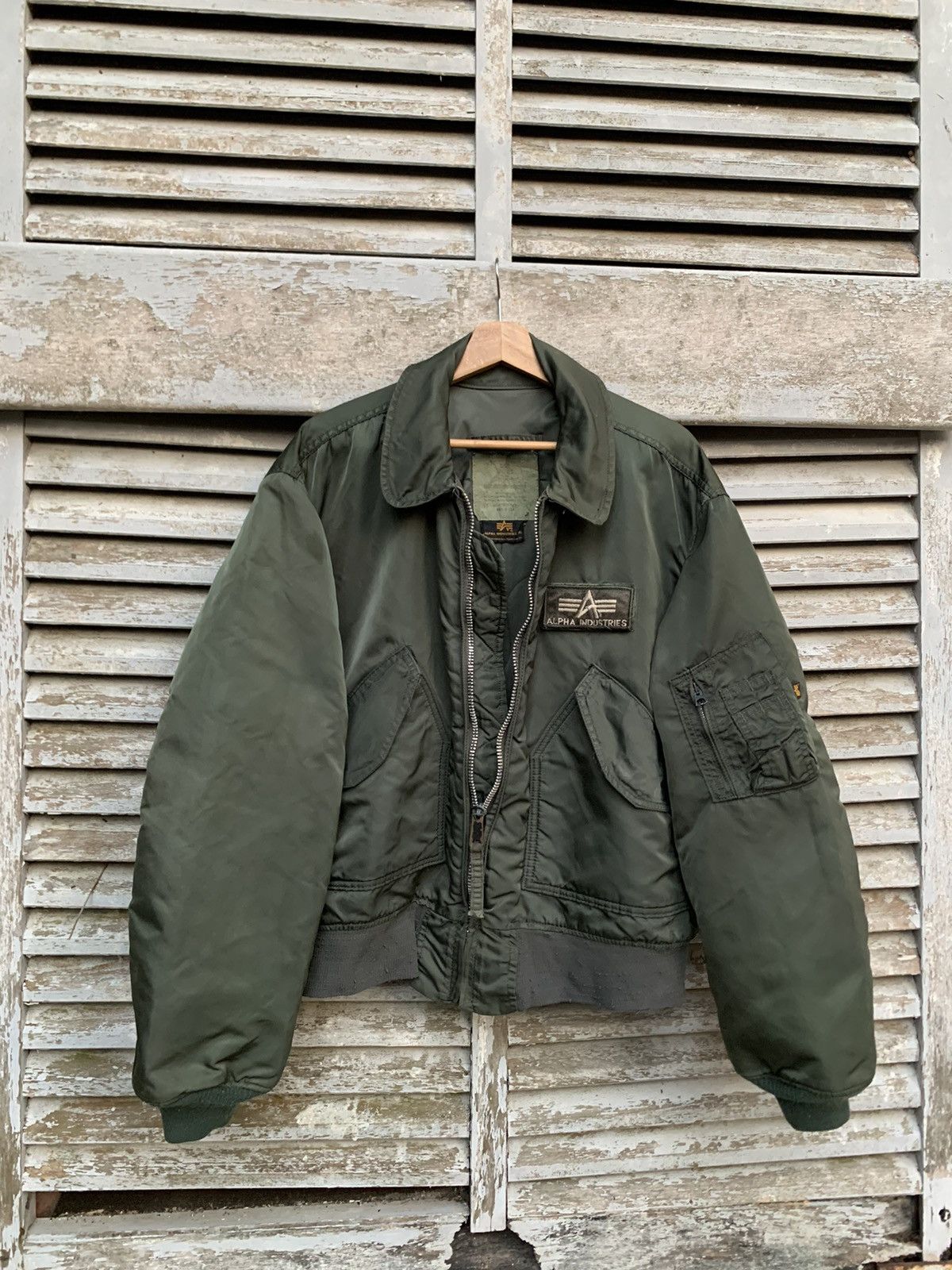 Alpha Industries × Bomber Jacket × Vintage VINTAGE ALPHA
