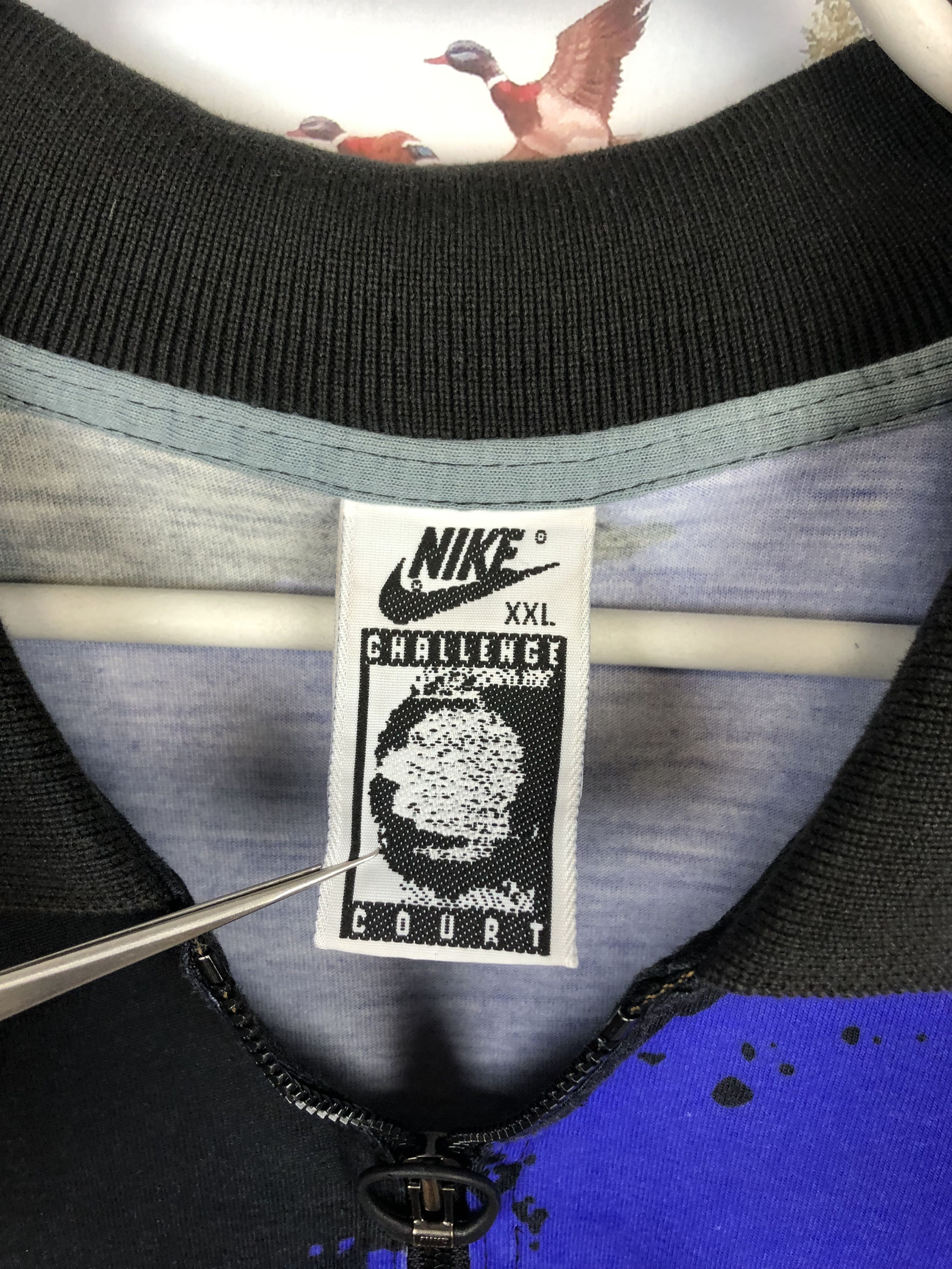 Nike Vintage Nike French Open Agassi Tennis Shirt Player Version Size US XXL / EU 58 / 5 - 7 Thumbnail