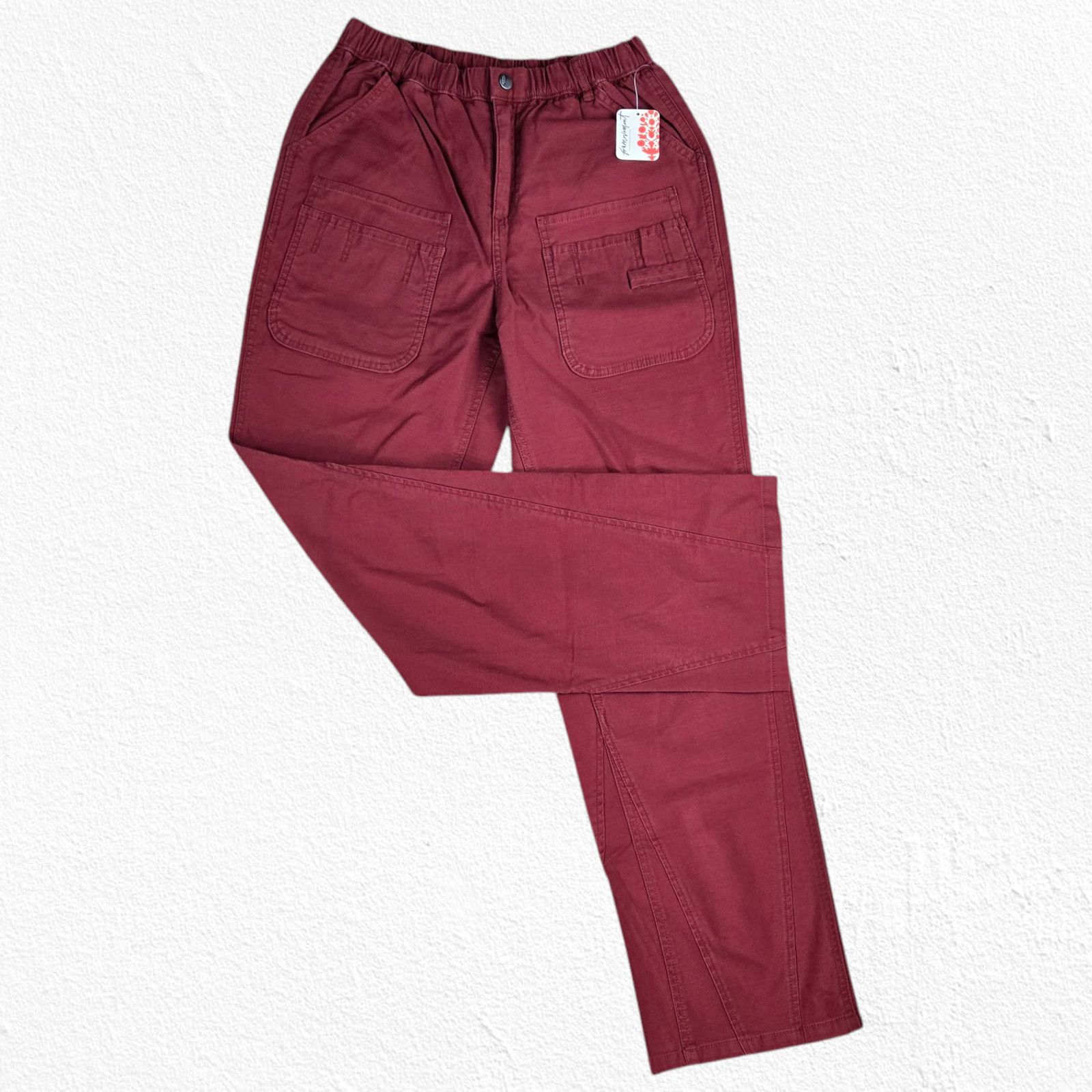 Free People Free People Red Cowboy Utility Cargo Pants Size XS Size 25" / US 0 / IT 36 - 11 Thumbnail