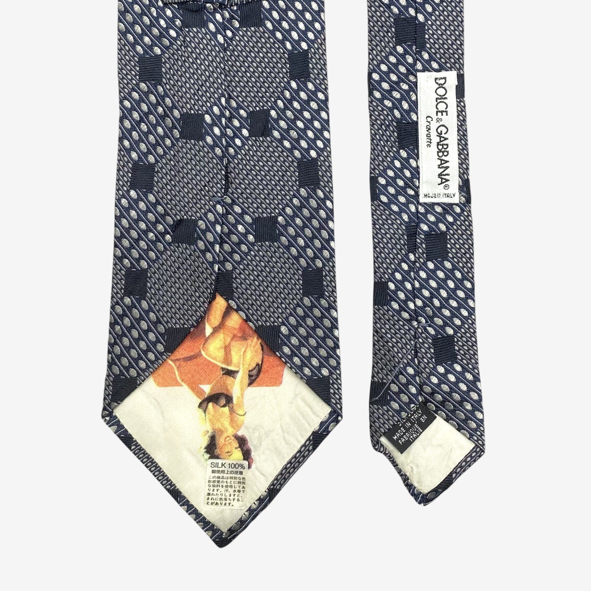 Dolce & Gabbana Vintage Dolce & Gabbana SILK Necktie Cravate Pure Silk Size ONE SIZE - 8 Thumbnail