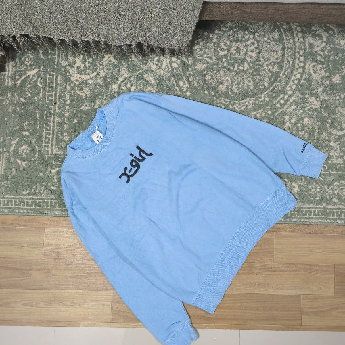 Designer × Japanese Brand Sweatshirt X-Girl Size US M / EU 48-50 / 2 - 2 Thumbnail