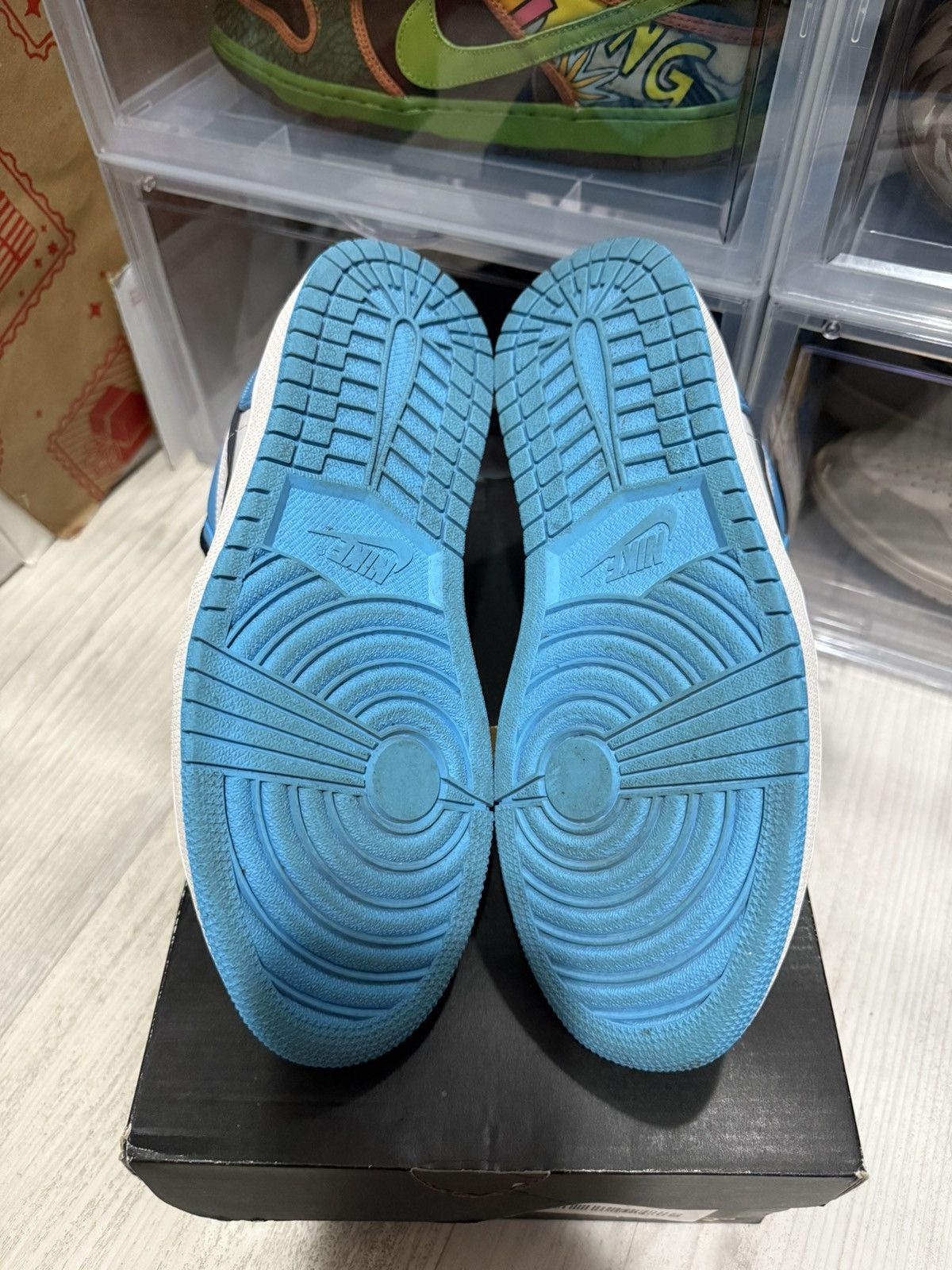 Jordan Brand Air Jordan 1 Low UNC 2021 Size US 9 / EU 42 - 7 Thumbnail
