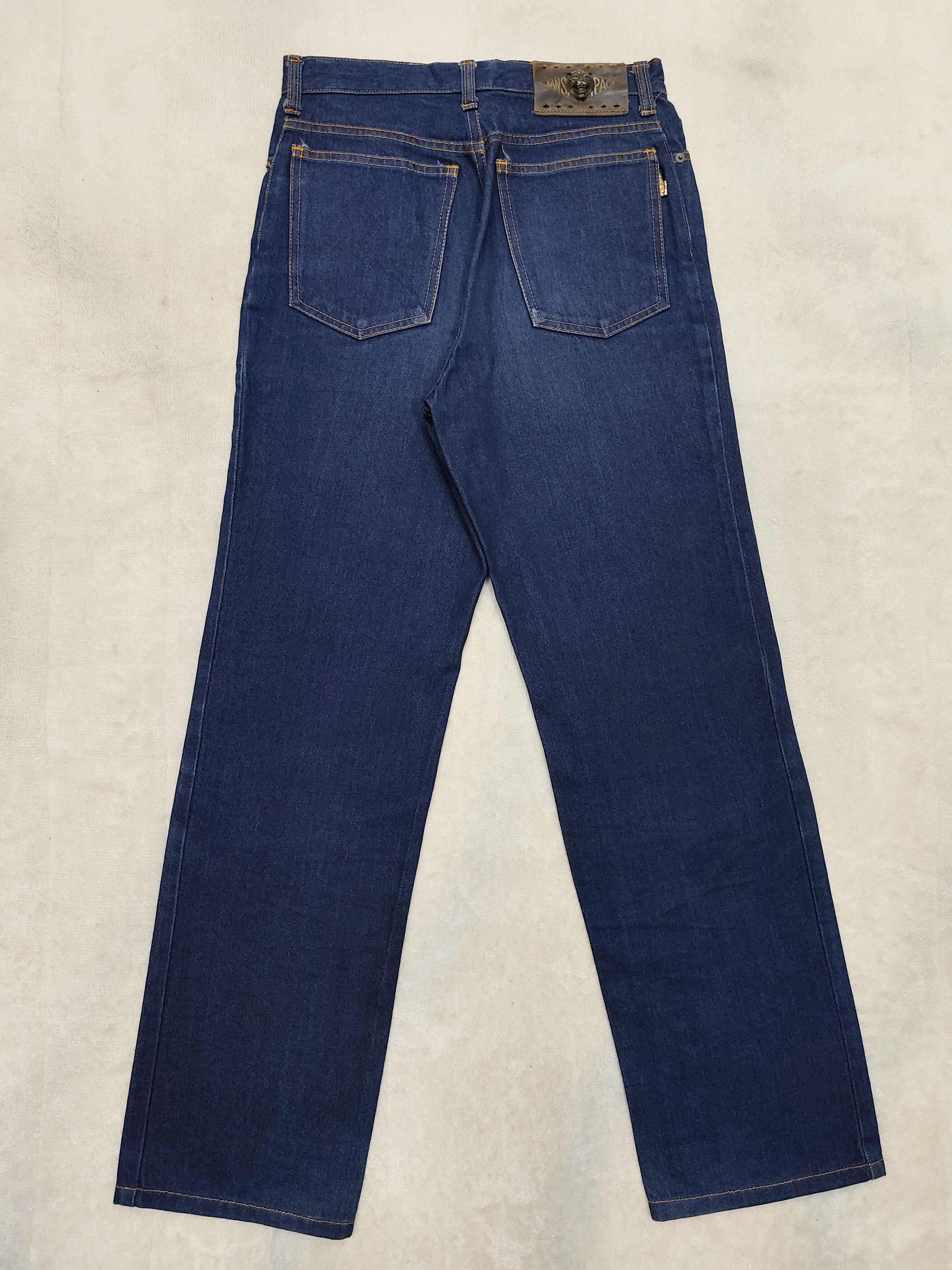 Kansai Yamamoto 90s Kansai Impact- Archive Gold Dragon Embrodiered Art Jeans Size US 29 - 5 Thumbnail