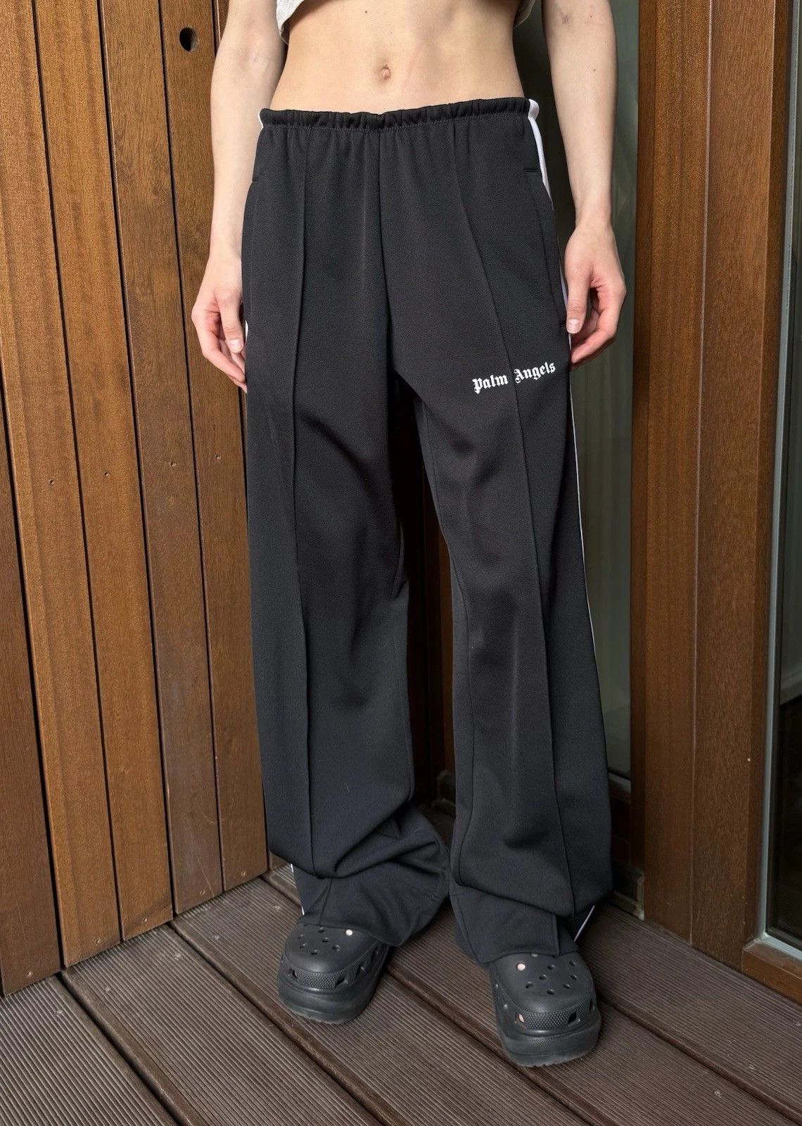 Palm Angels Palm Angels Womens Track Loose Pants size 40 Size 27" / US 4 / IT 40 - 1 Thumbnail