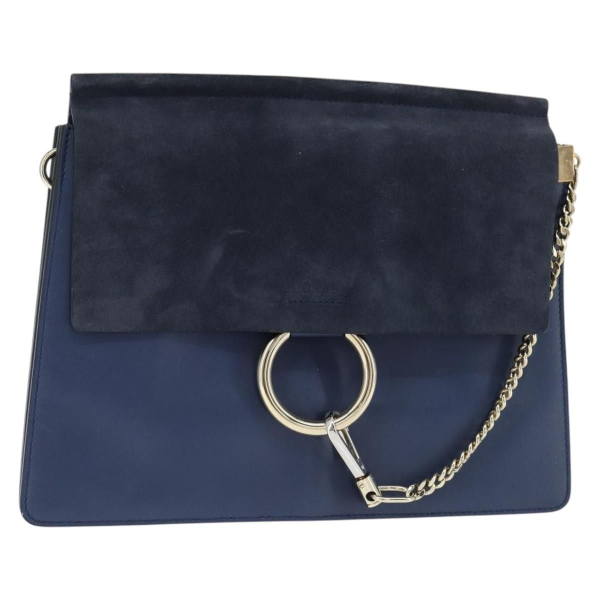 Chloe Chloe Faye Shoulder Bag Leather and Suede Size ONE SIZE - 1 Thumbnail