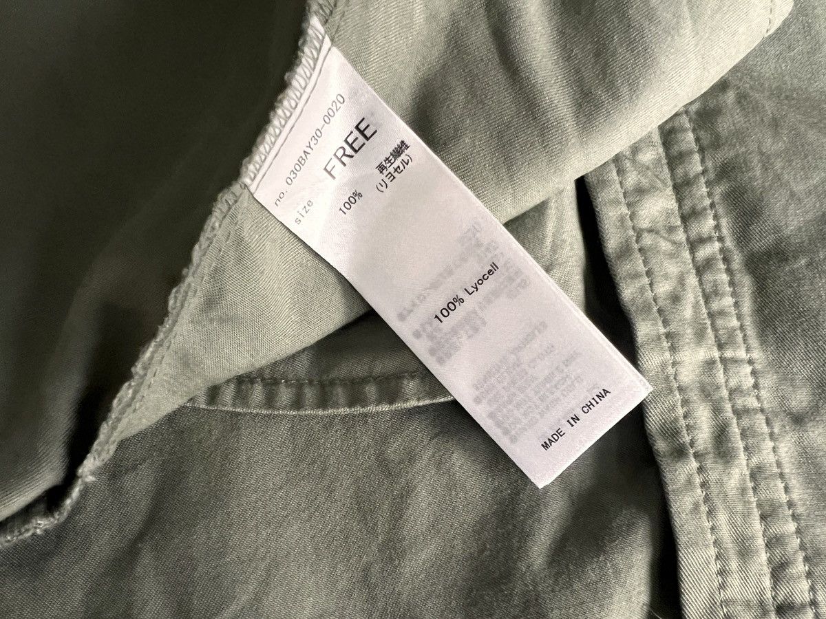 SLY SLY : Asymmetrical Ivory Green Shirt Size US M / EU 48-50 / 2 - 14 Thumbnail
