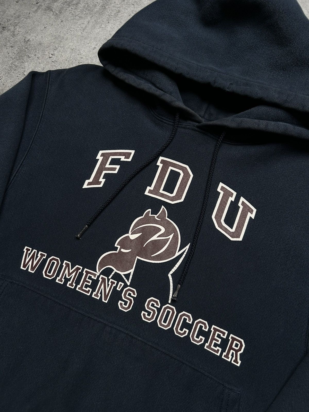Champion × Vintage Champion University Reverse Weave Women’s Soccer FDU Hoodie Size US S / EU 44-46 / 1 - 4 Thumbnail