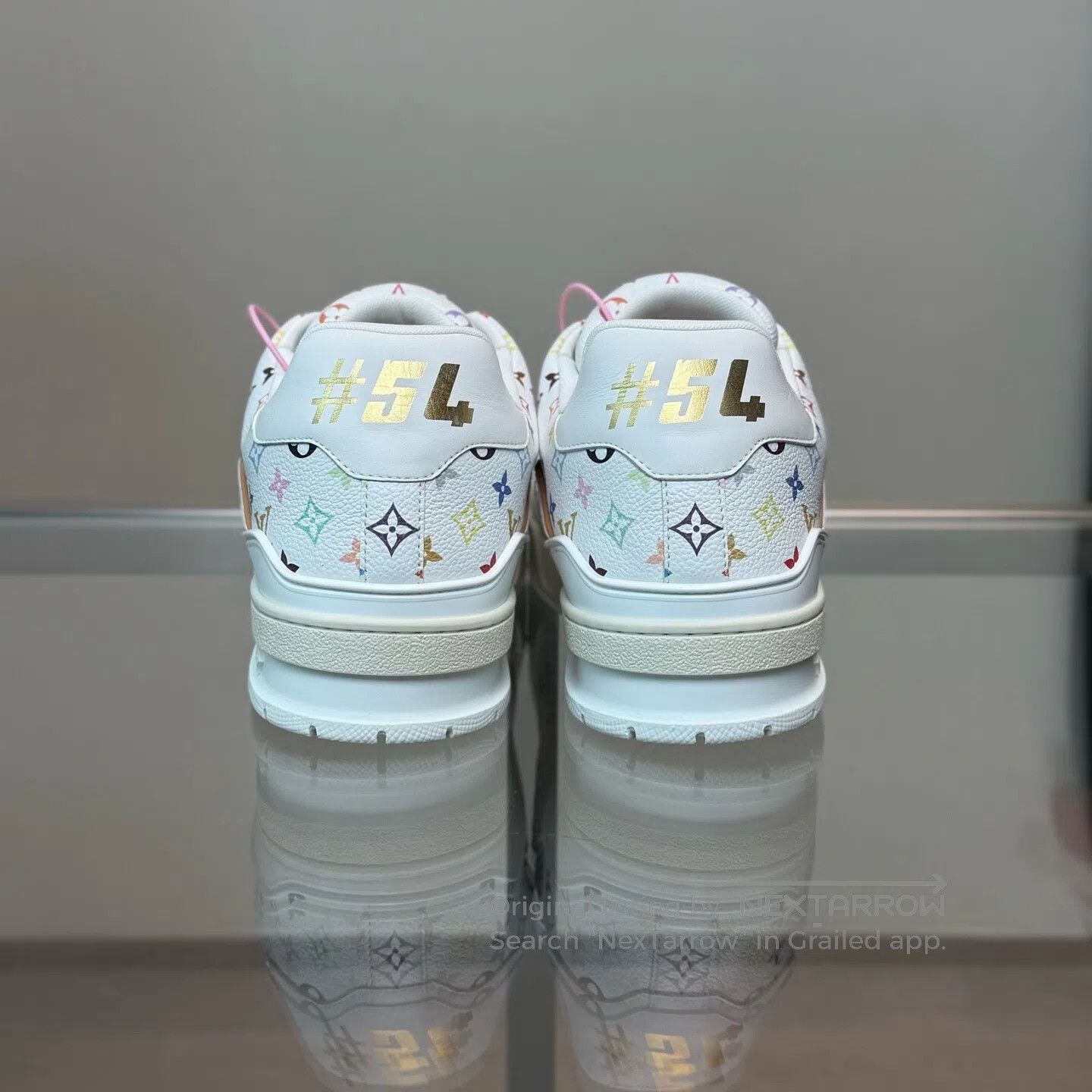 Louis Vuitton Louis Vuitton Trainer White Tri-color Pottery shoes Size US 10 / EU 43 - 4 Thumbnail