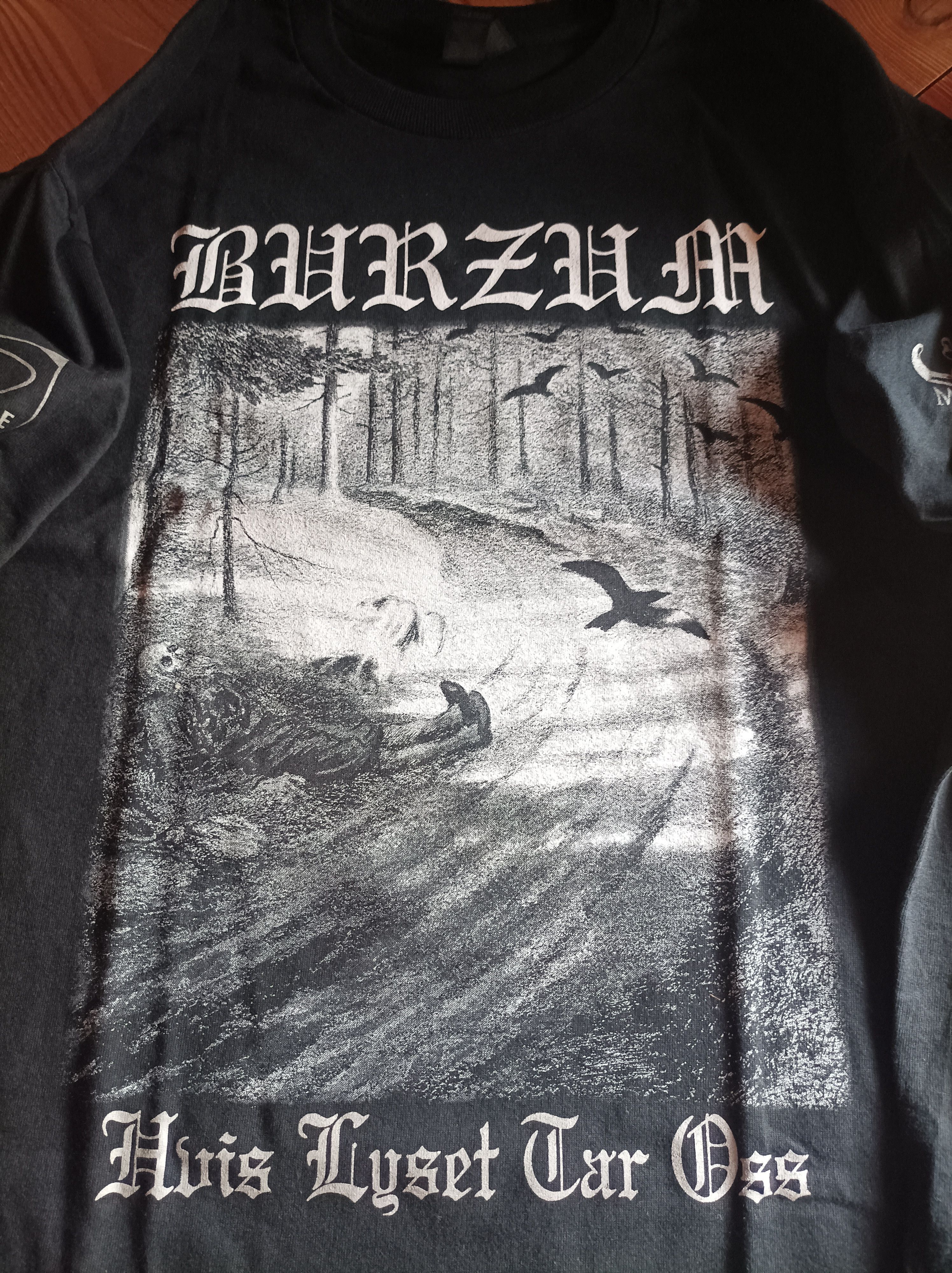 Band Tees × Vintage Hvis liset Tar Oss.Burzum boot Ls.Large Size US L / EU 52-54 / 3 - 1 Thumbnail