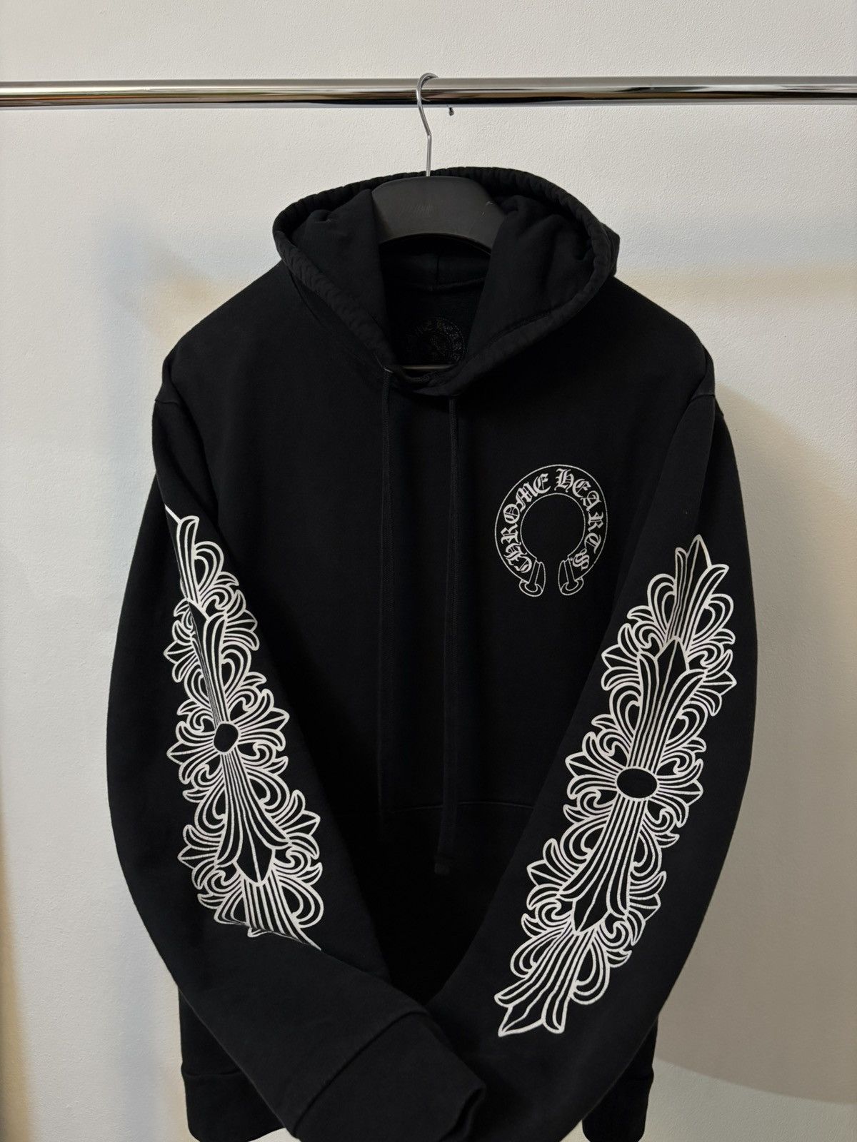 Chrome Hearts Chrome hearts Horseshoe Floral Hoodie Size US L / EU 52-54 / 3 - 11 Thumbnail