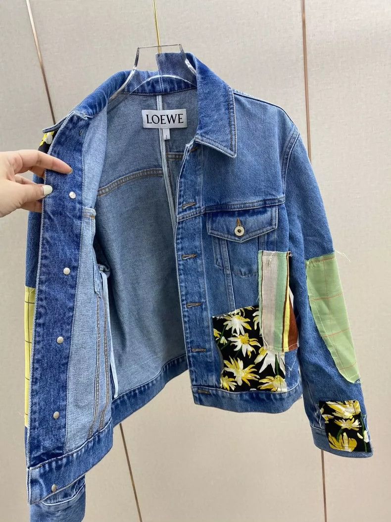 Loewe LOEWE Loose denim jacket Size S / US 4 / IT 40 - 3 Thumbnail