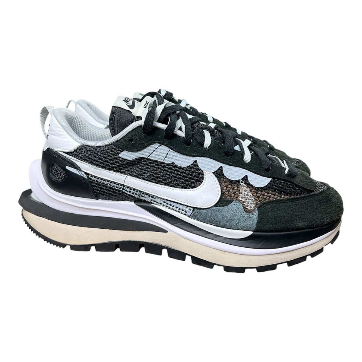 Nike × Sacai Nike VaporWaffle Black X Sacai Mens US 11 CV1363-001 Shoes Size US 11 / EU 44 - 1 Thumbnail
