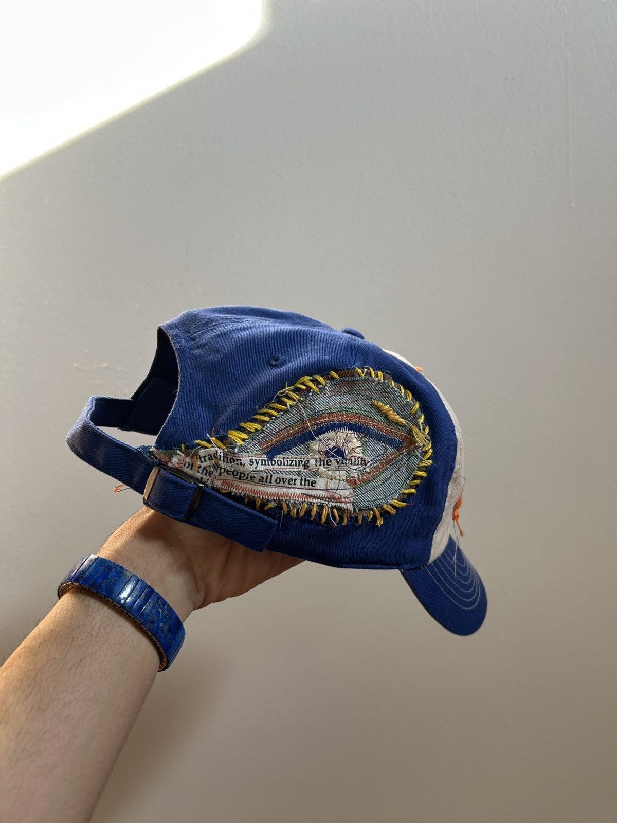 Other 1 of 1 Custom Baseball Cap with Patchwork Size ONE SIZE - 3 Thumbnail