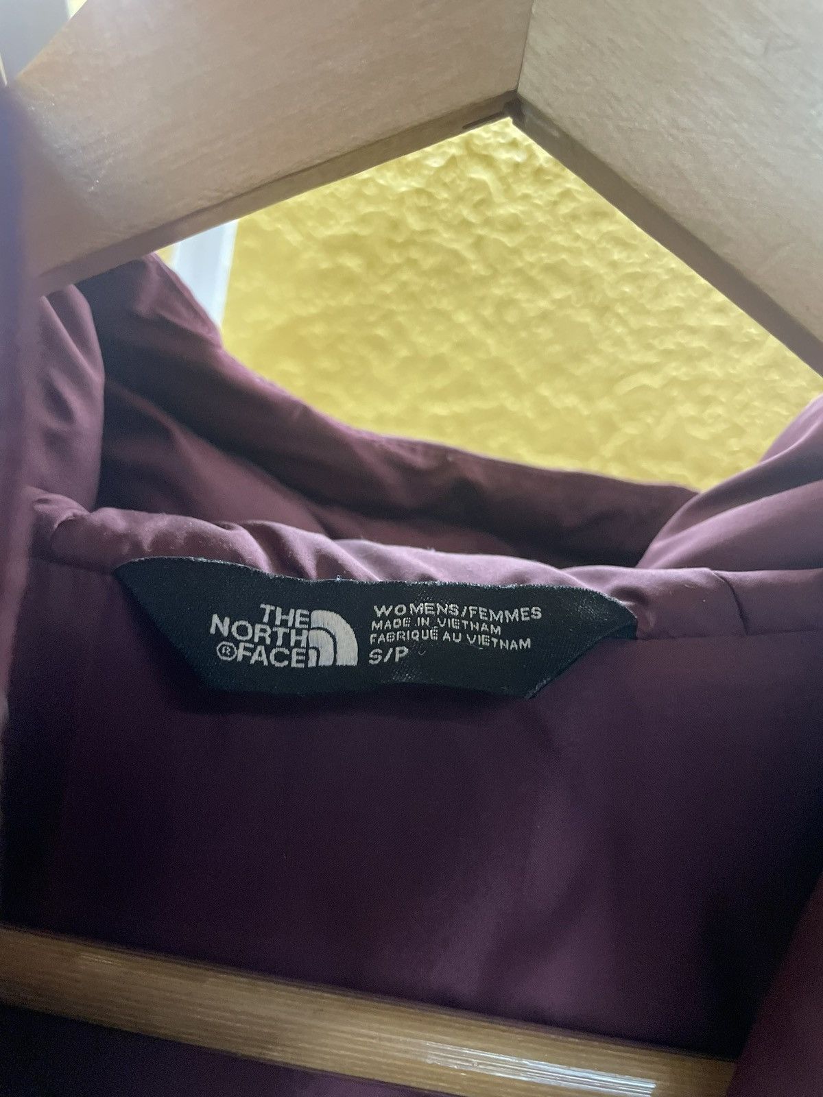 The North Face The North Face Small Burgundy 550 Hooded Puffer Jacket Size S / US 4 / IT 40 - 4 Thumbnail