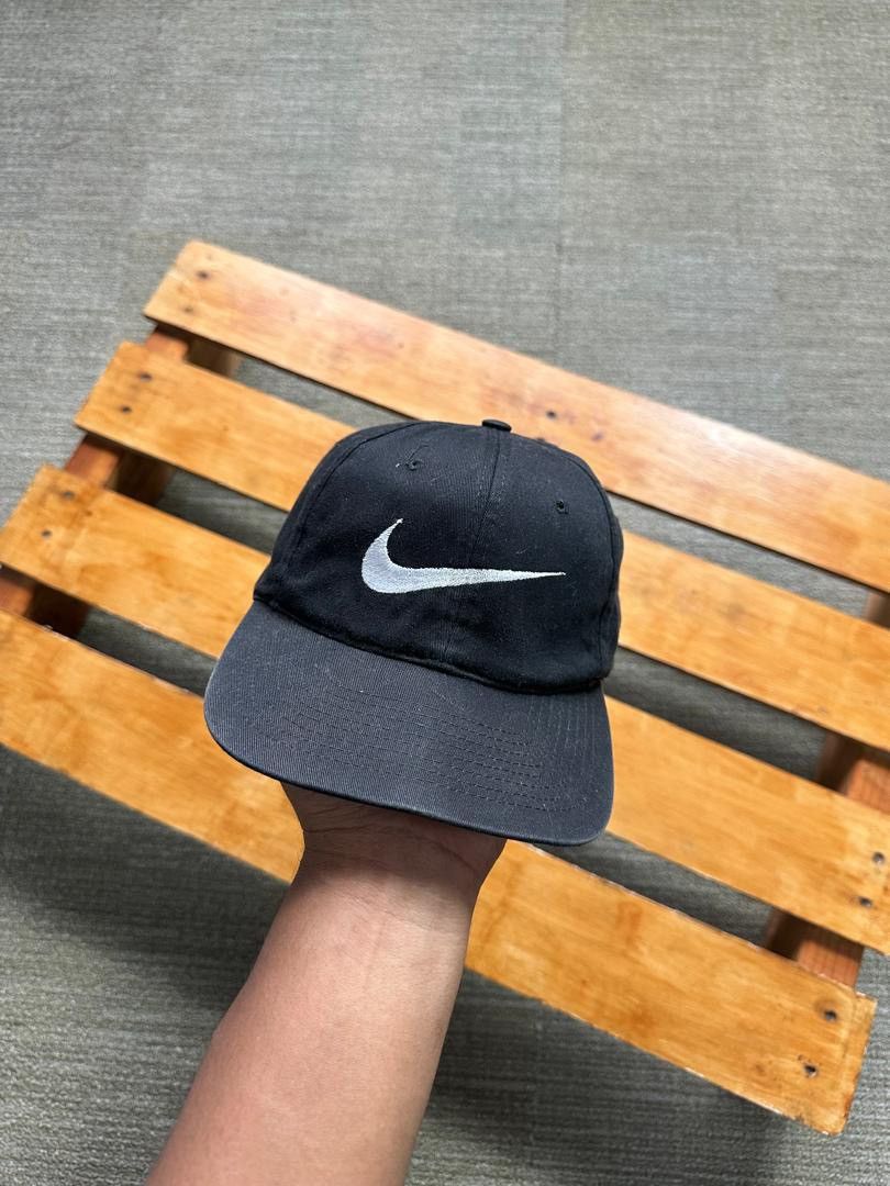 Nike × Vintage VINTAGE NIKE BIG SWOOSH CAP Size ONE SIZE - 1 Thumbnail
