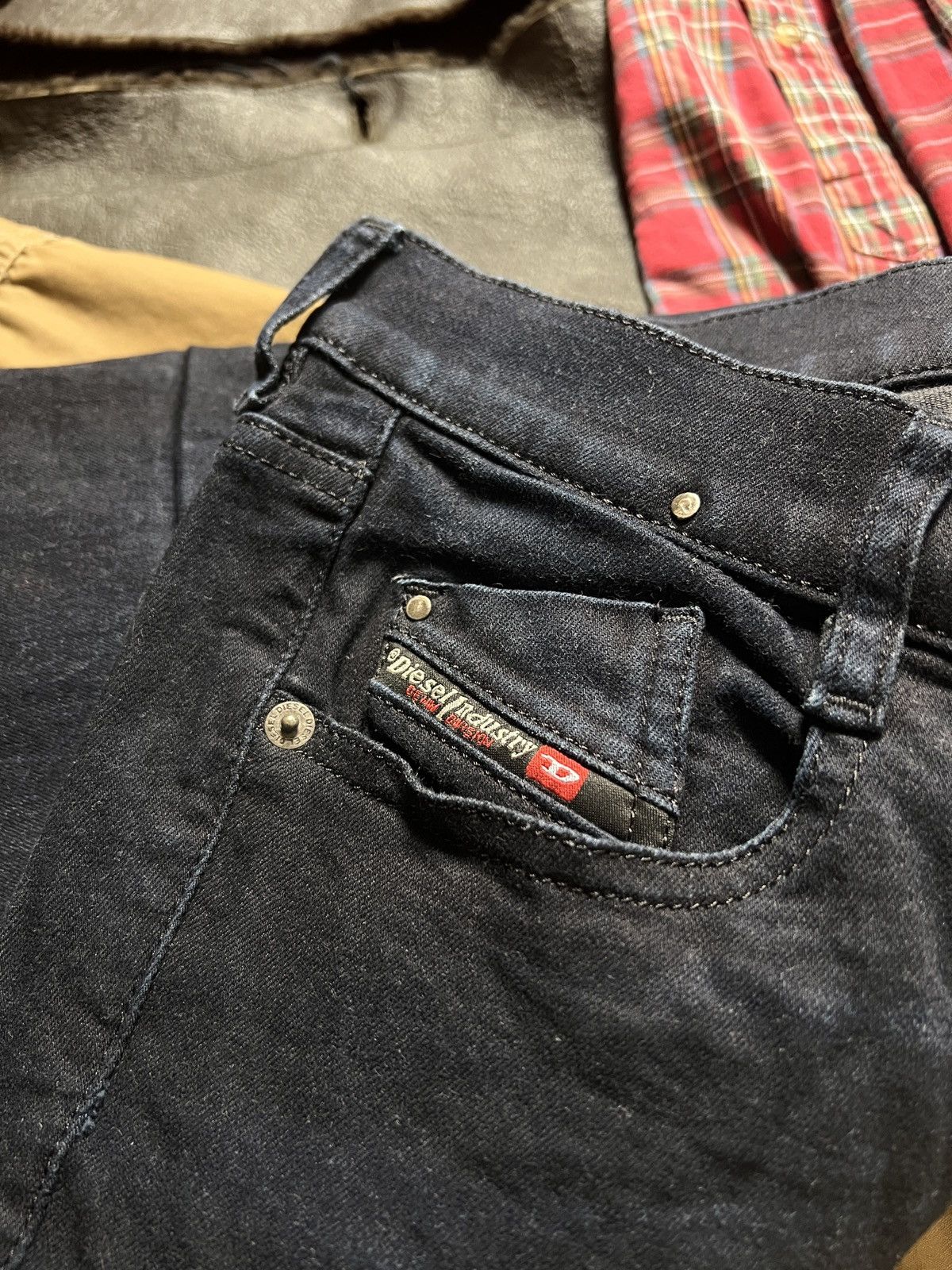 Diesel Flared Diesel Bootcut-Flare Low Waist Jeans Size 26" / US 2 / IT 38 - 9 Thumbnail
