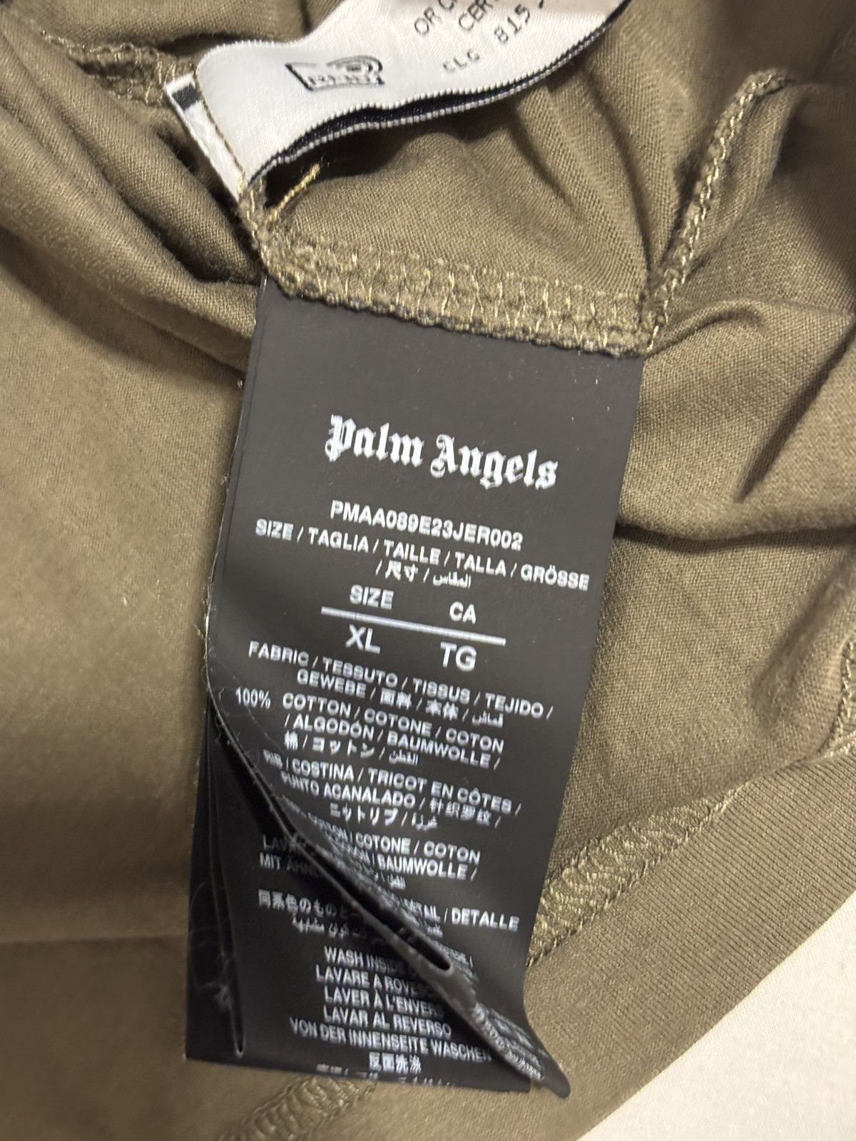 Palm Angels Logo TEE Size US XL / EU 56 / 4 - 3 Thumbnail