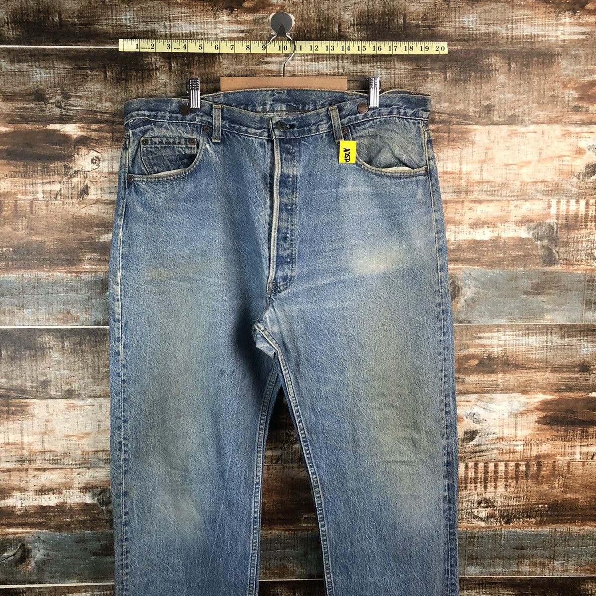 Levi's 80' Levis vintage Blue Denim Pants #A2572 Size US 39 - 2 Thumbnail