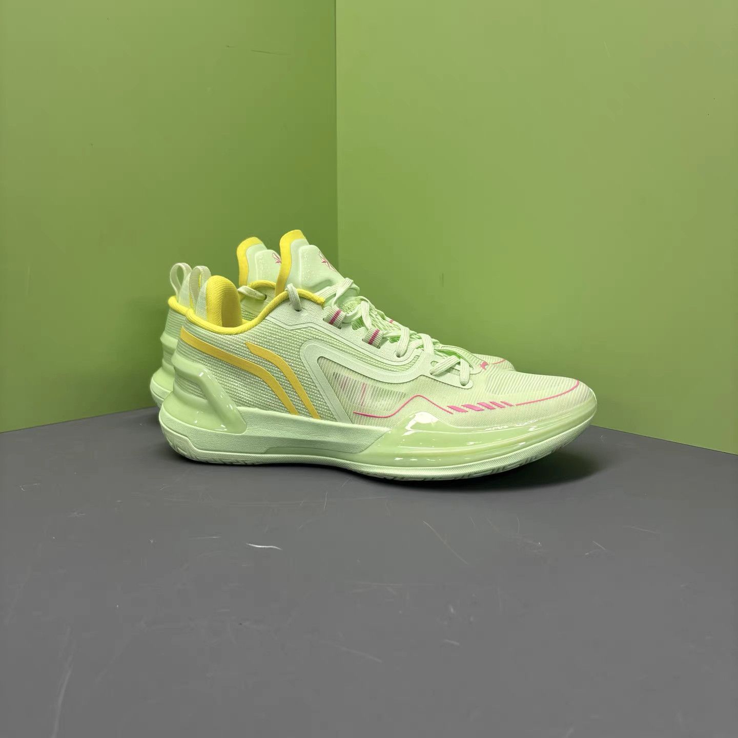 Li-Ning Li-Ning Liren 4 Assassin 1 Yellow Green K15 Size US 10 / EU 43 - 3 Thumbnail