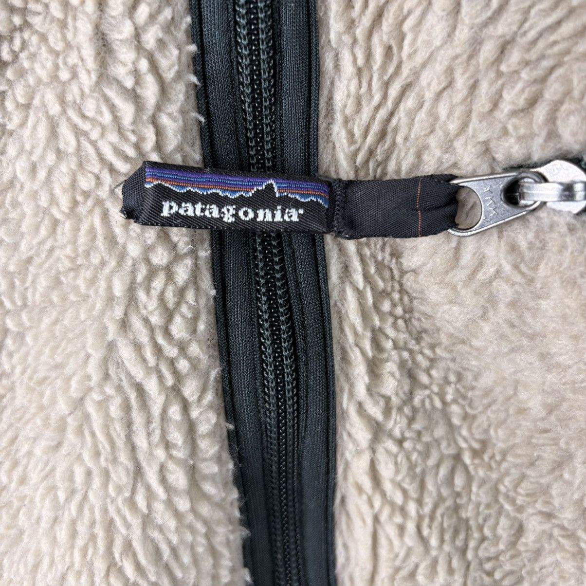 Patagonia × Vintage PATAGONIA '97 Glissade Reversible Pile Jacket,Natural/Ash XL Size US L / EU 52-54 / 3 - 7 Thumbnail