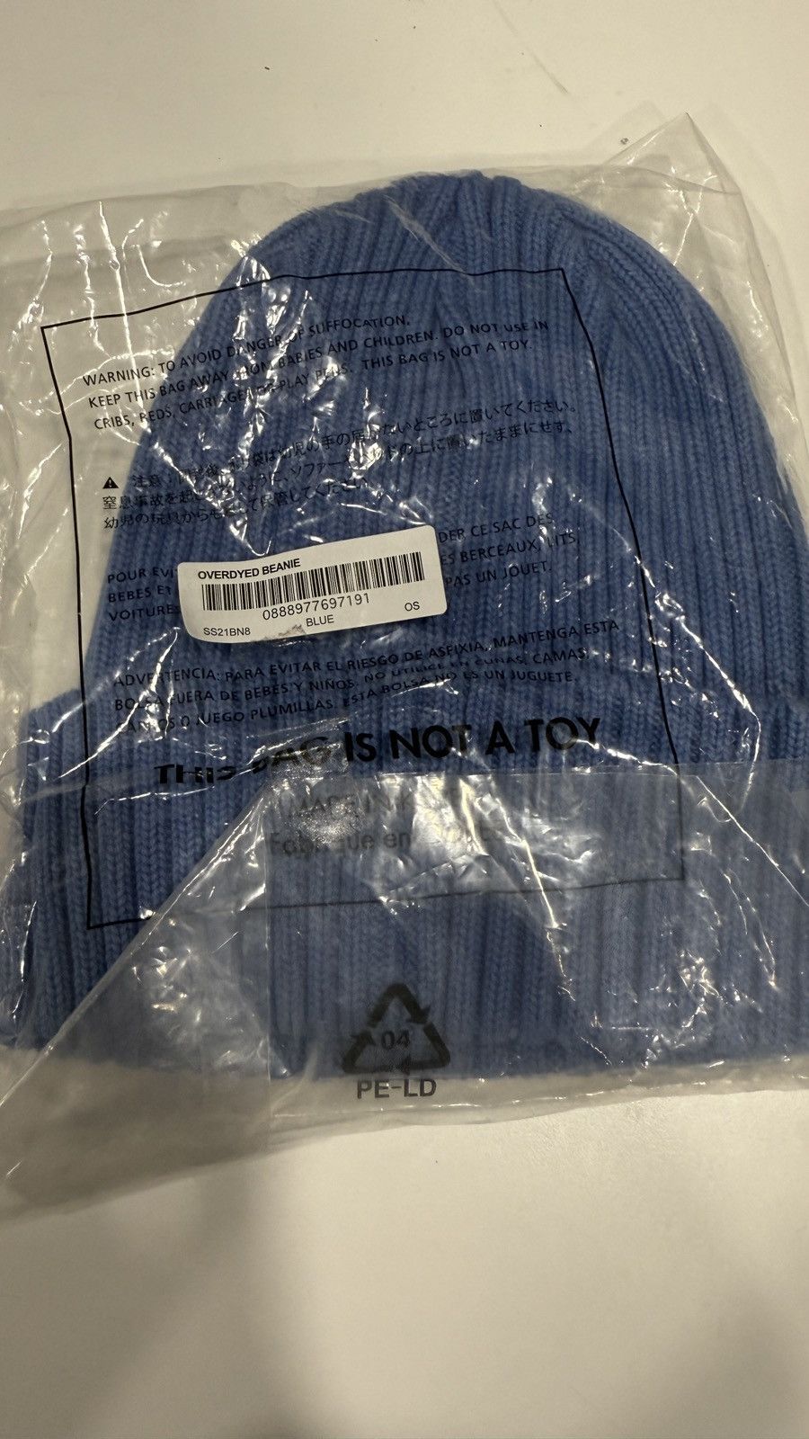Supreme SS21 Overdyed Beanie Size ONE SIZE - 2 Thumbnail