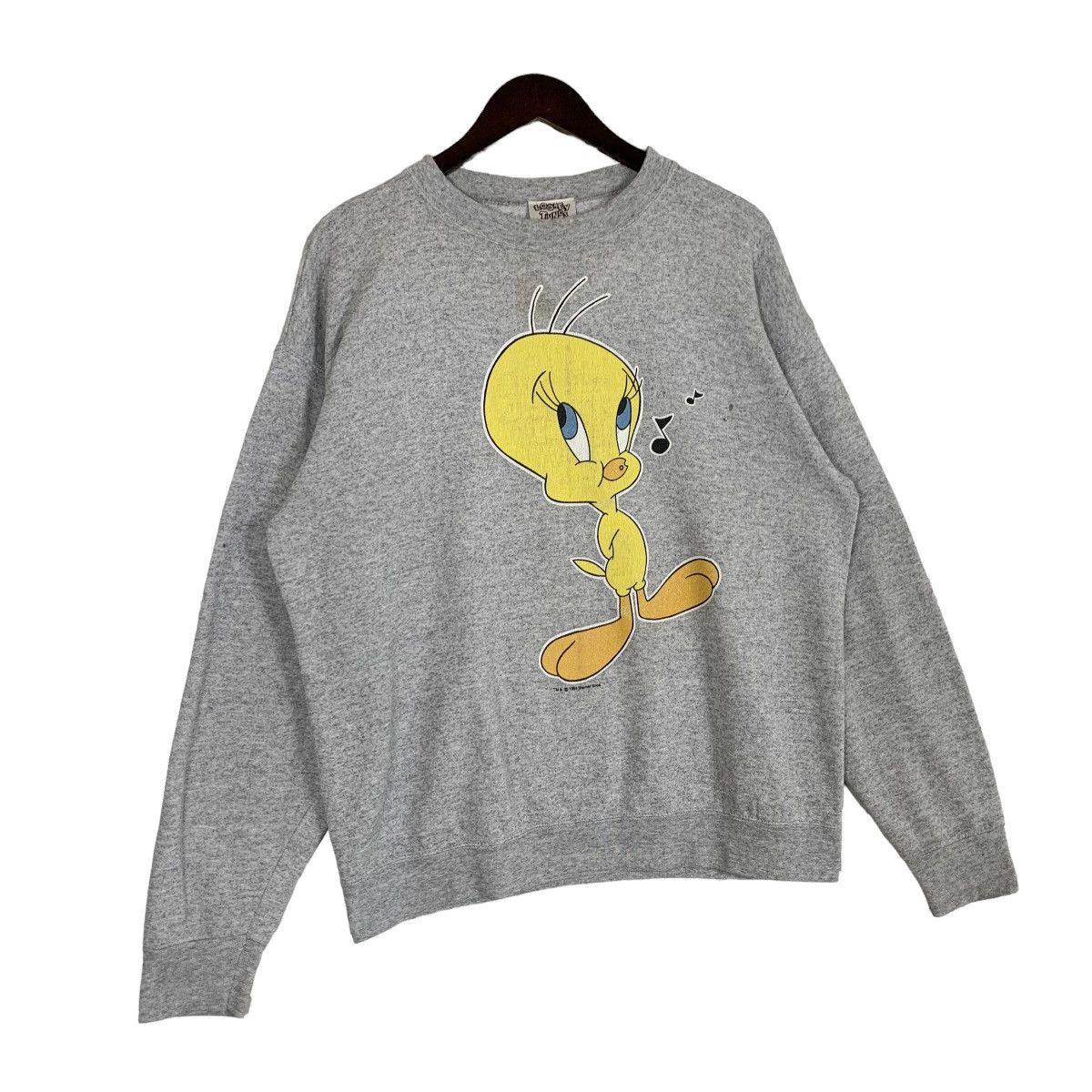 Cartoon Network × Vintage Vintage 90s Looney Tunes Tweety Bird Cartoon Sweatshirt Size US L / EU 52-54 / 3 - 5 Thumbnail