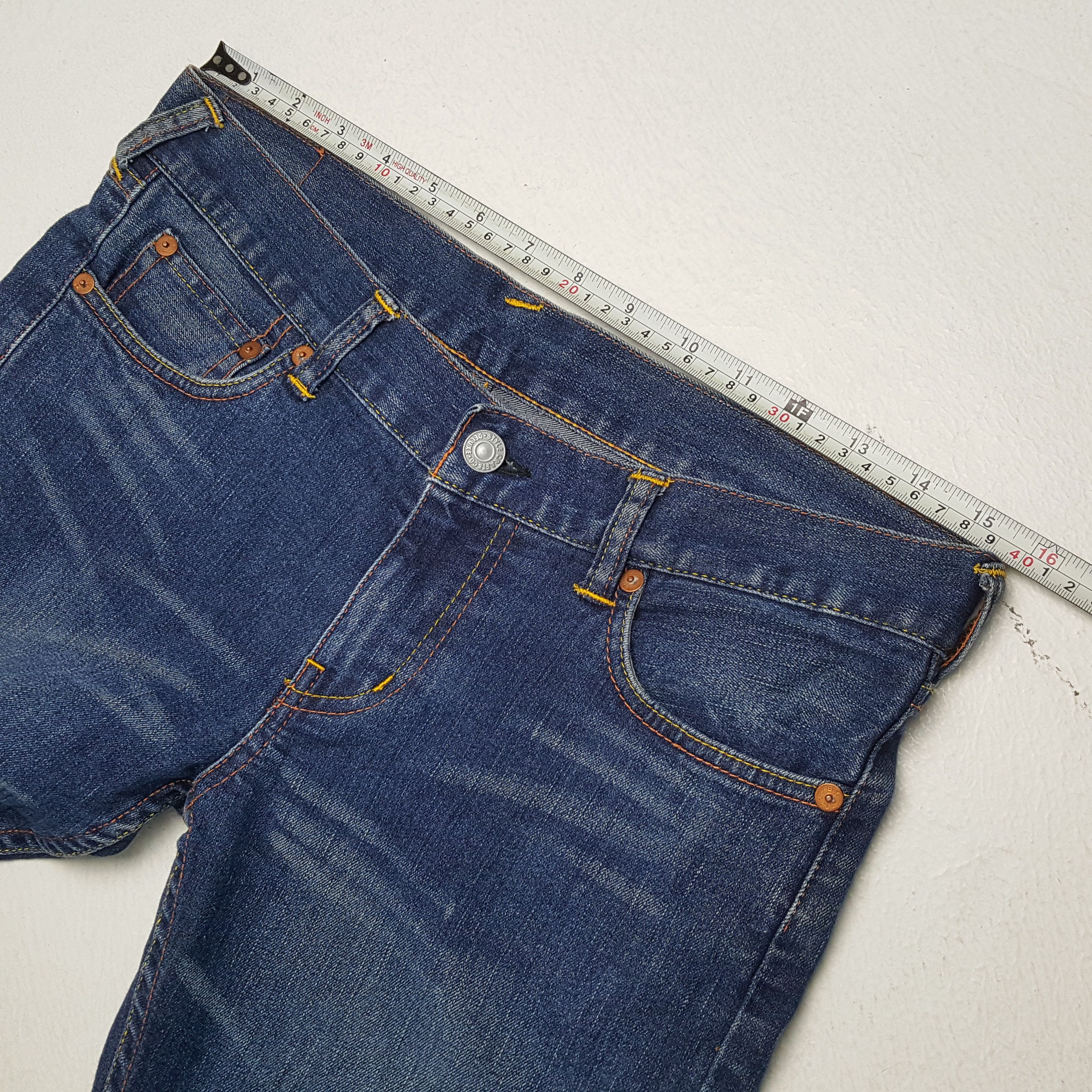 Evisu EVISU Japanese Brand Streetwear Custom Daicock Jeans Size 31" - 7 Thumbnail