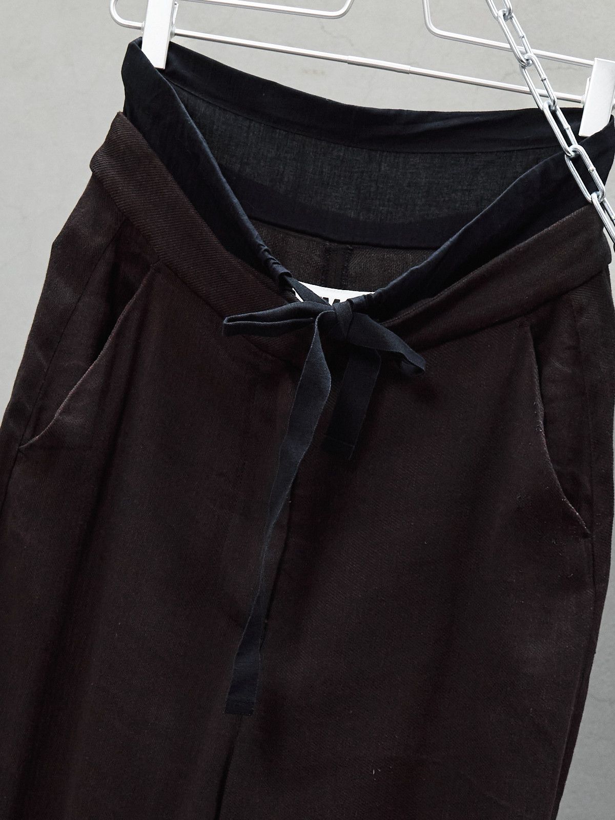 MM6 Maison Margiela MM6 Double Waist Low Crotch Pants Size 28" / US 6 / IT 42 - 2 Thumbnail