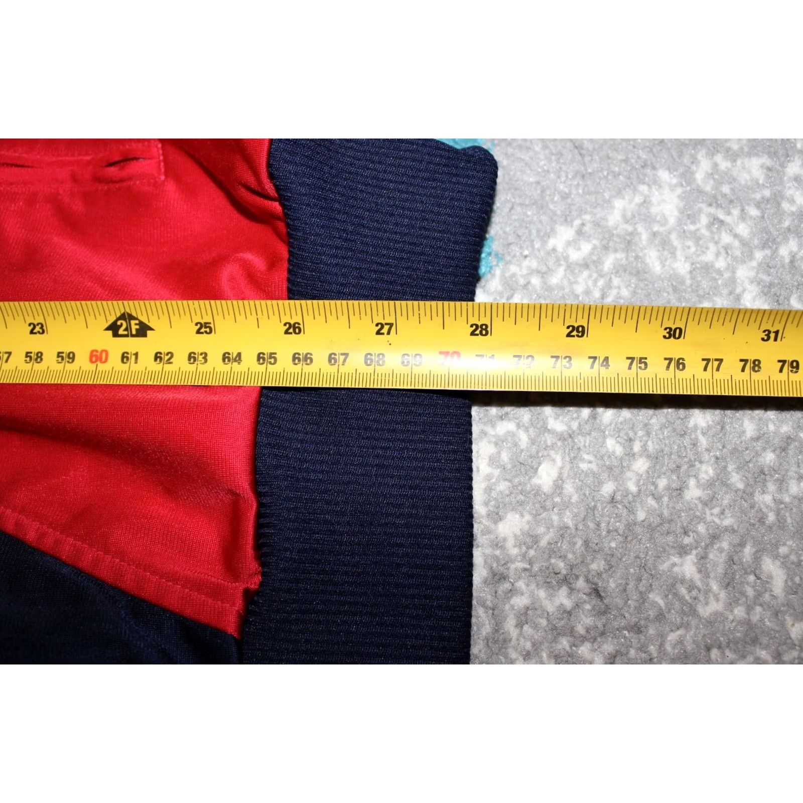 Adidas VINTAGE adidas Track Jacket Unisex Adults XXL Red/Blue 1990s Zip Sleeve Long Regular Autumn Spring Summer Winter All Seasons D8-F192 Size US XXL / EU 58 / 5 - 5 Thumbnail