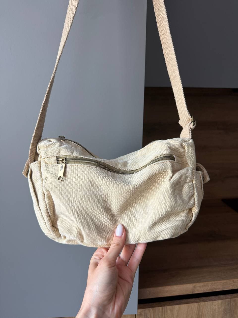 Diesel Diesel Paper Bag Zip Logo Archive Crossbody Bag Y2K Style Size ONE SIZE - 6 Thumbnail