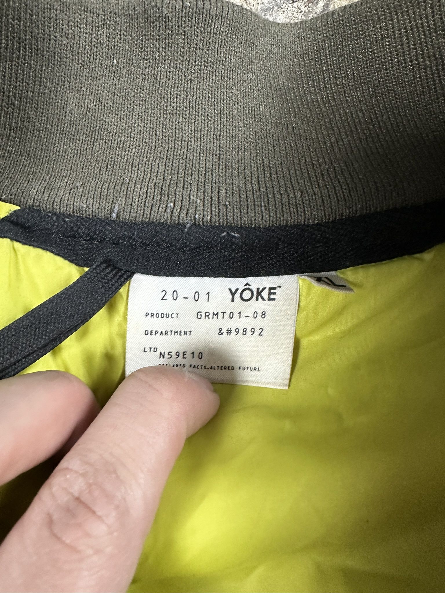 Yoke MA1 Nylon Military Bomber
