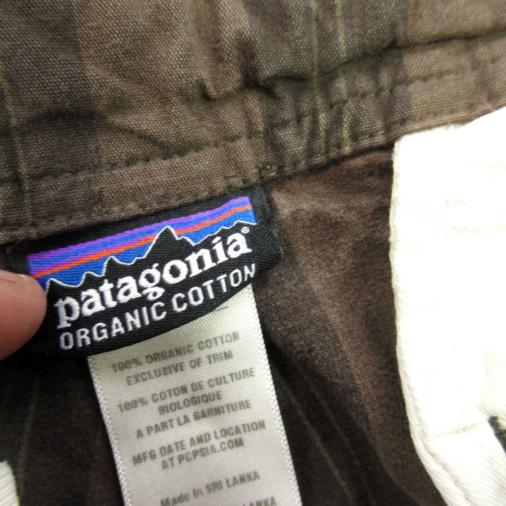 Patagonia Patagonia Shorts Mens 34 Pocket Button Lightweight Brown Hiking Cargo Plaid Size US 34 / EU 50 - 5 Thumbnail