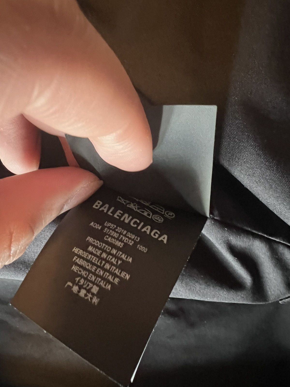 Balenciaga Balenciaga Swing Parka with Embroidered Logo Size US L / EU 52-54 / 3 - 7 Thumbnail