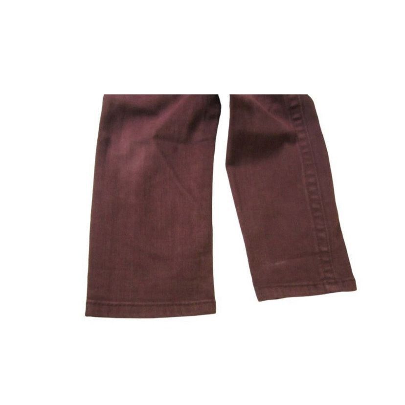 Miss Me Y2K Garnet Burgundy Skinny Jeans Mid Rise Miss Me Size 26 Size 26" / US 2 / IT 38 - 7 Thumbnail
