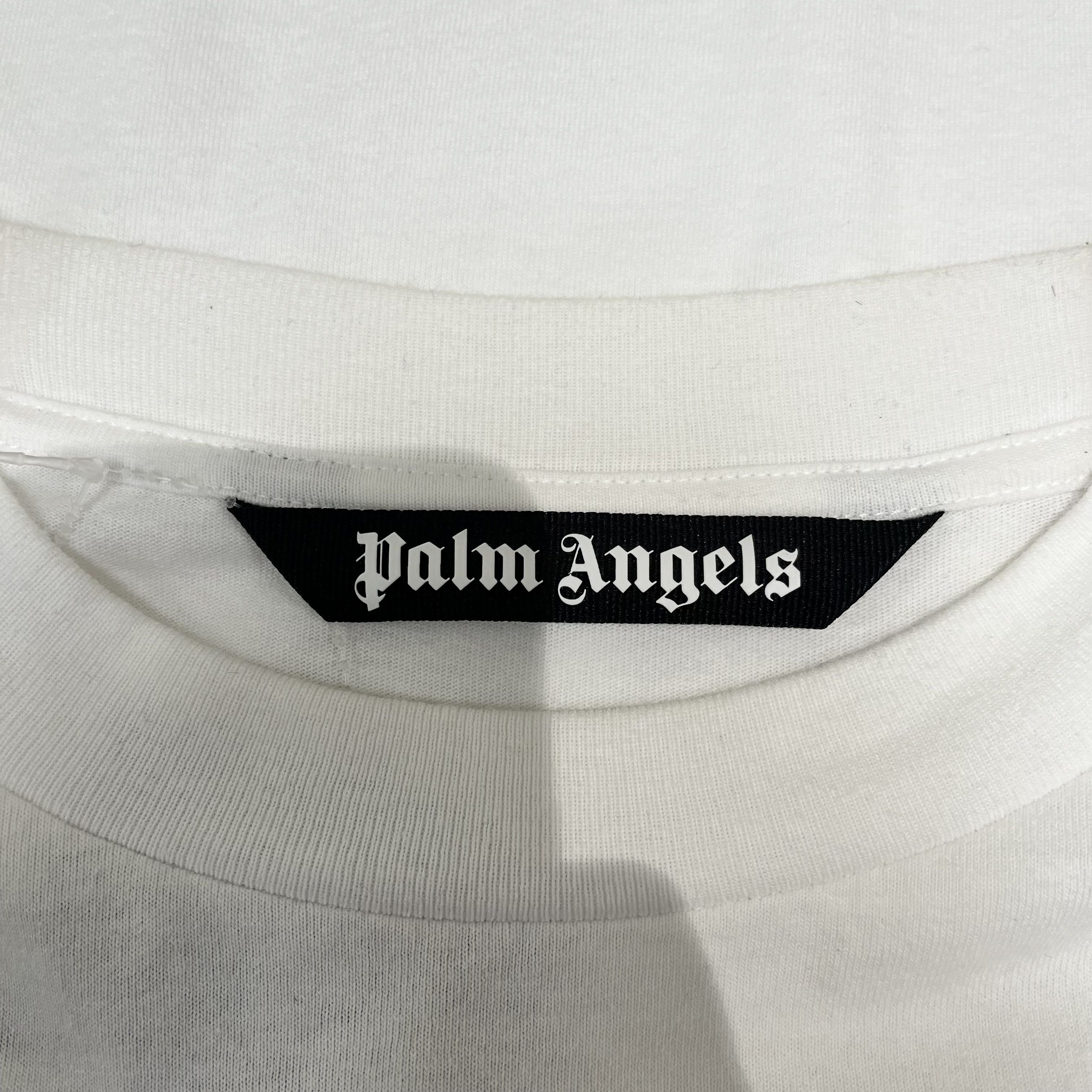 Palm Angels Palm Angels Sprayed Logo Tee Size US XL / EU 56 / 4 - 3 Thumbnail